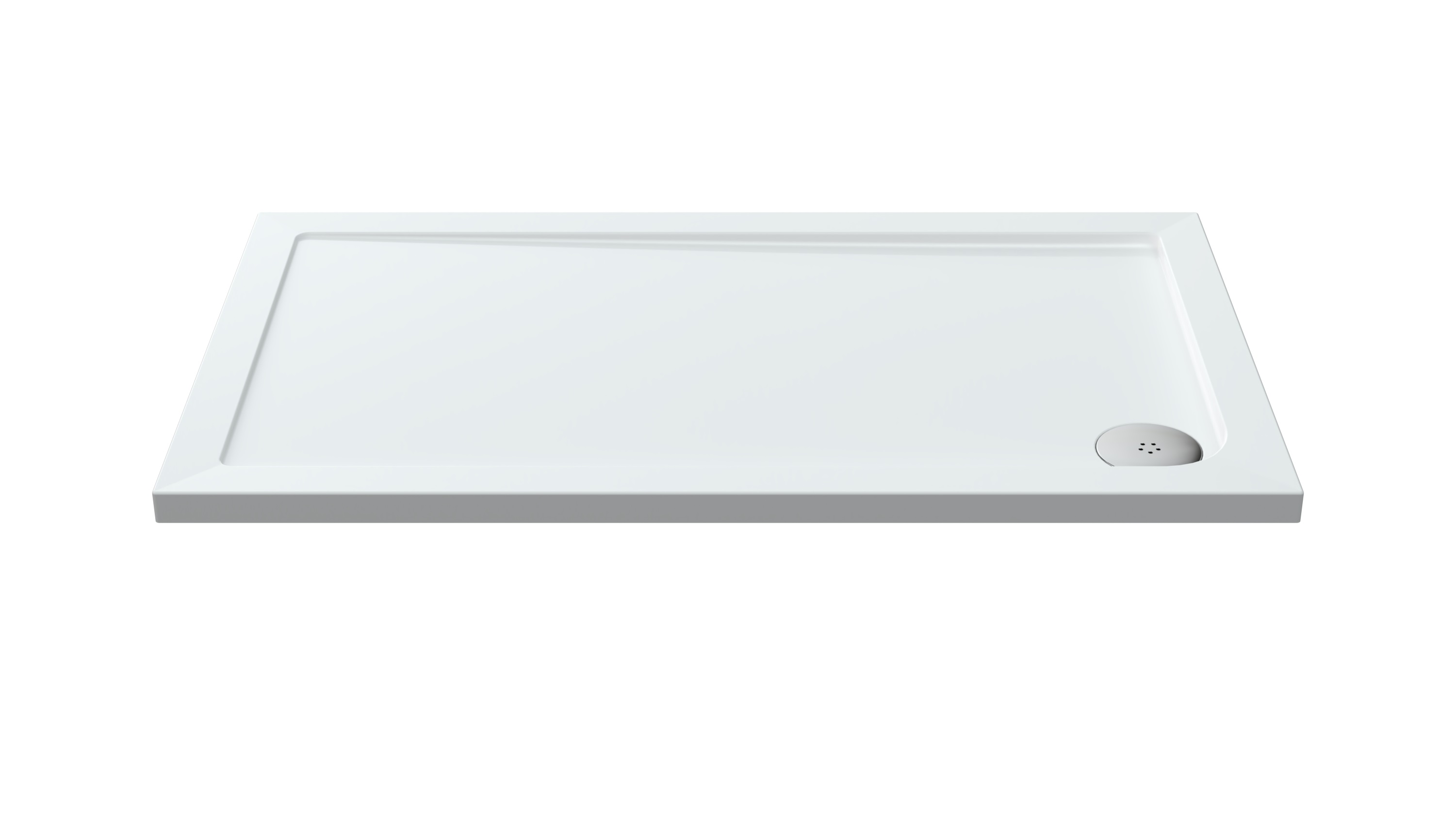 Hudson Reed Nuie Rectangular Shower Tray White 1200 x 700mm NTP011