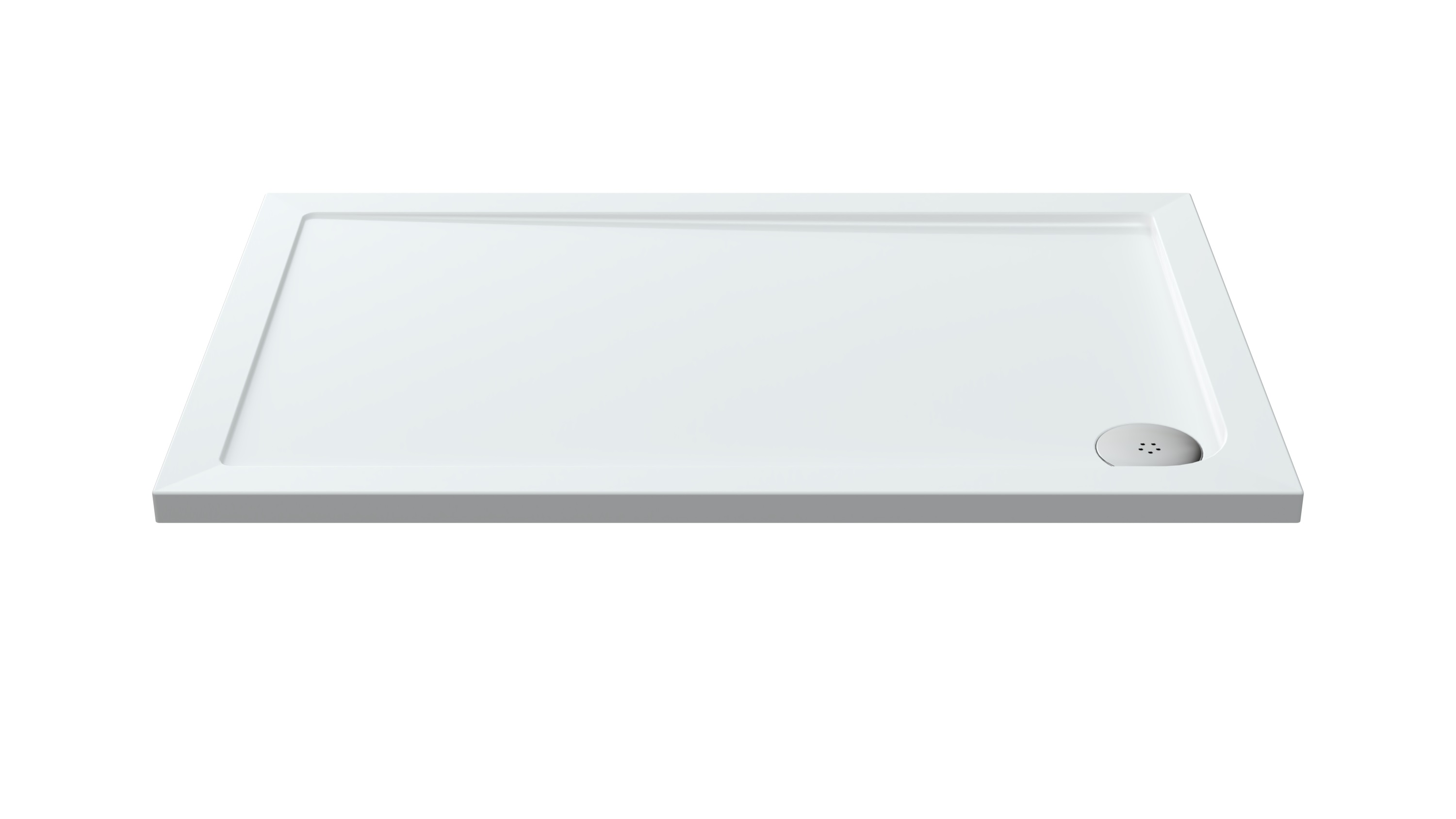 Hudson Reed Nuie Rectangular Shower Tray White 1200 x 760mm NTP022