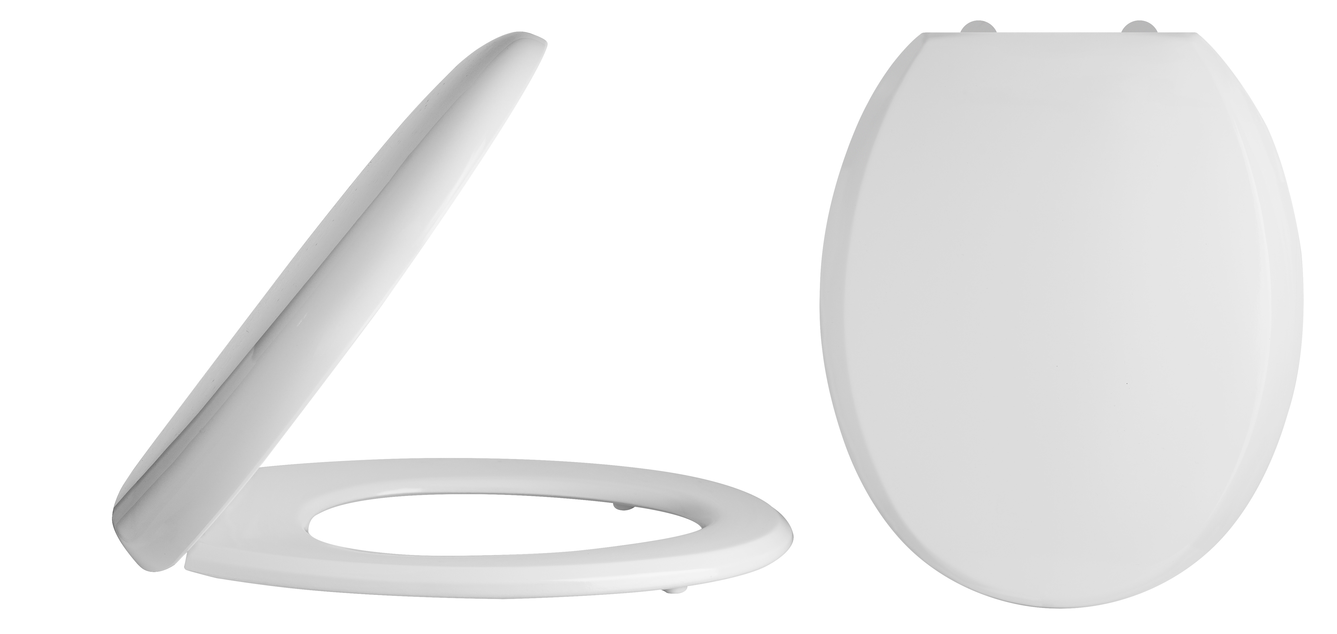 Nuie White Luxury Soft Close Toilet Seat NTS006