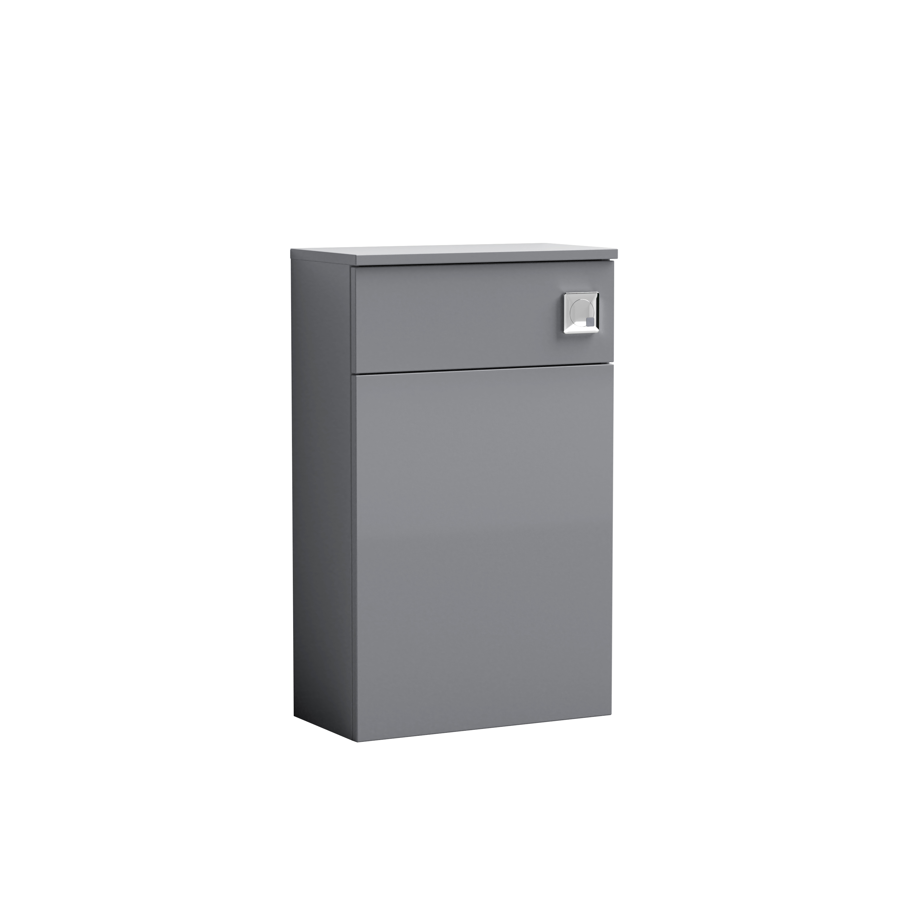Nuie Arno Satin Grey 500mm WC Unit NVF2241