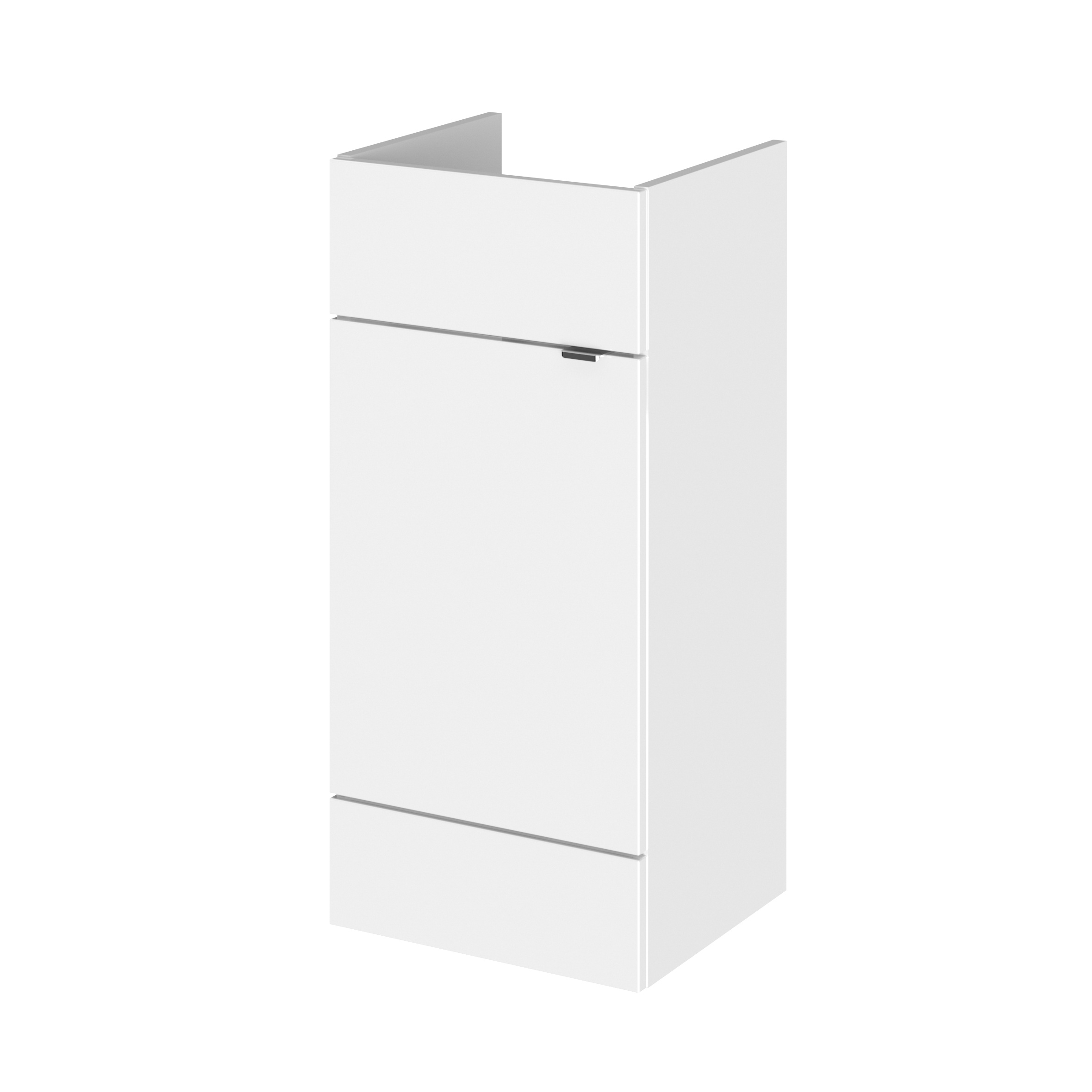 Hudson Reed Fusion Gloss White 400mm Vanity Unit OFF104
