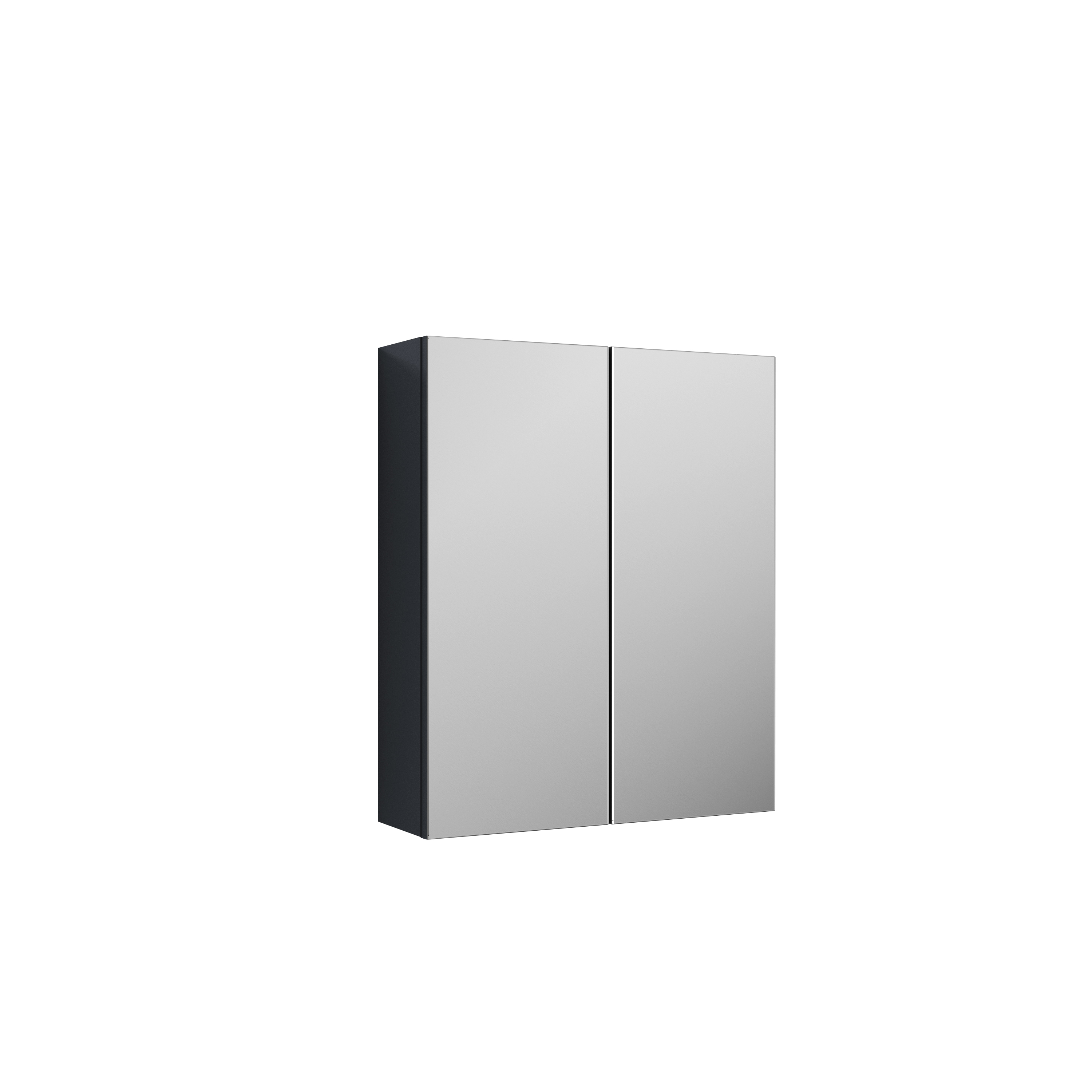Nuie Parade Soft Black 600mm Mirror Unit 50 50 OFF1417
