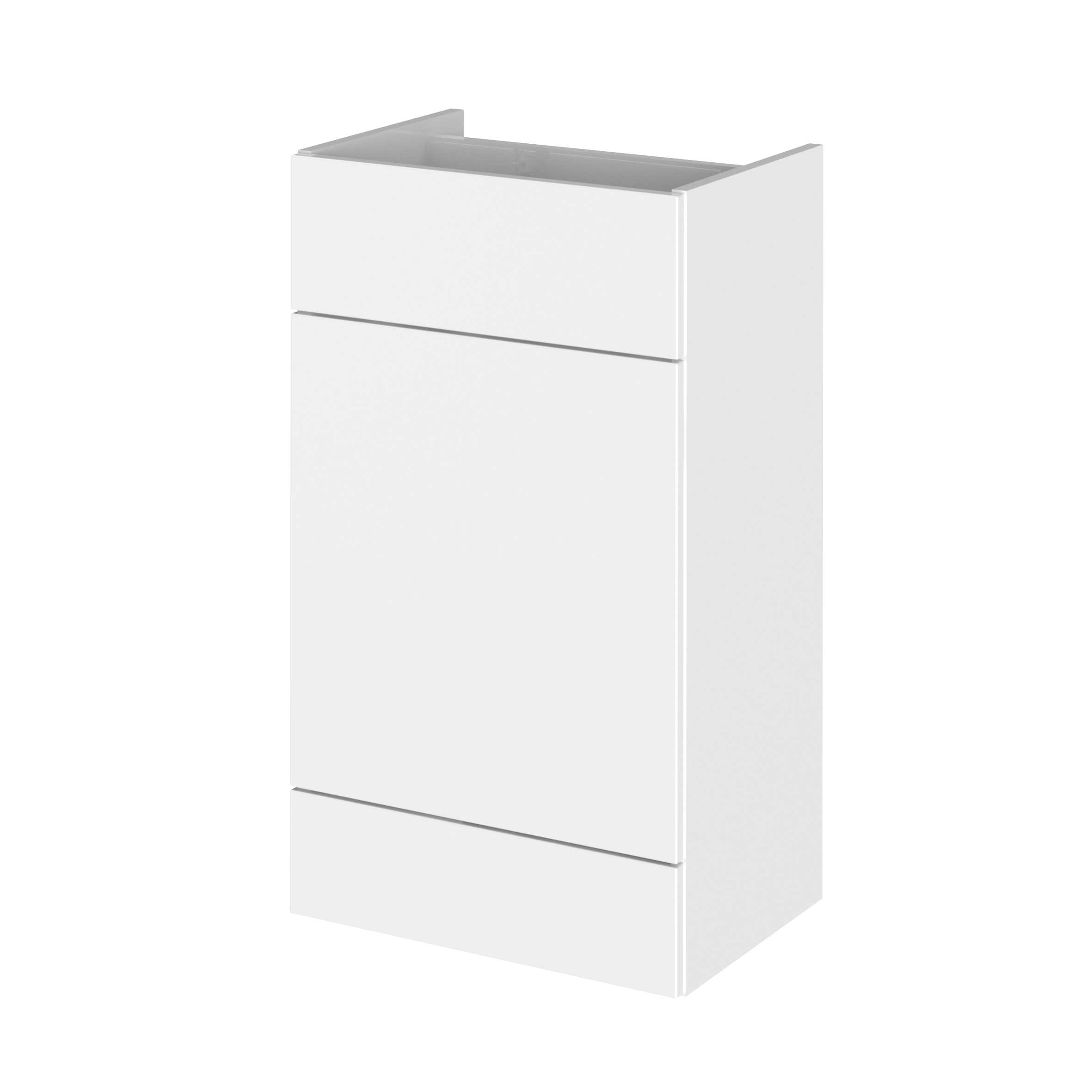 Hudson Reed Fusion Gloss White 500mm WC Unit OFF146