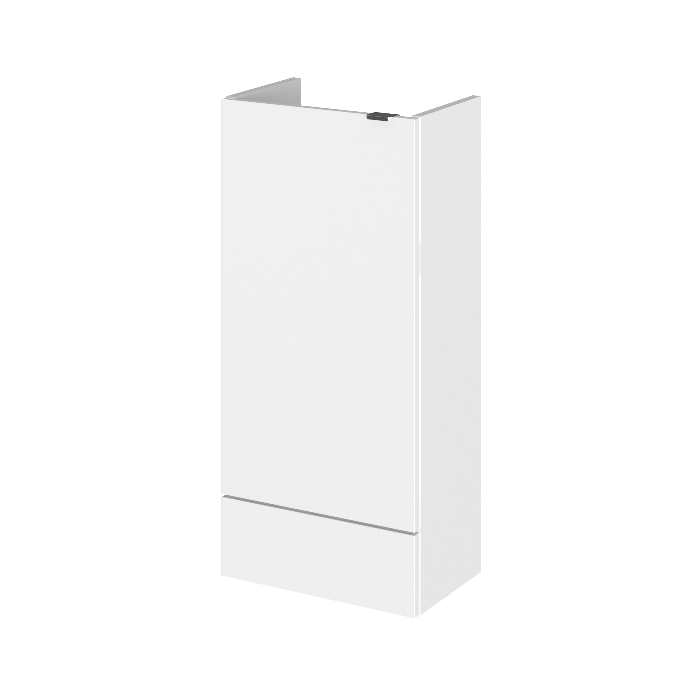 Hudson Reed Fusion Gloss White 400mm Vanity Unit Compact OFF183