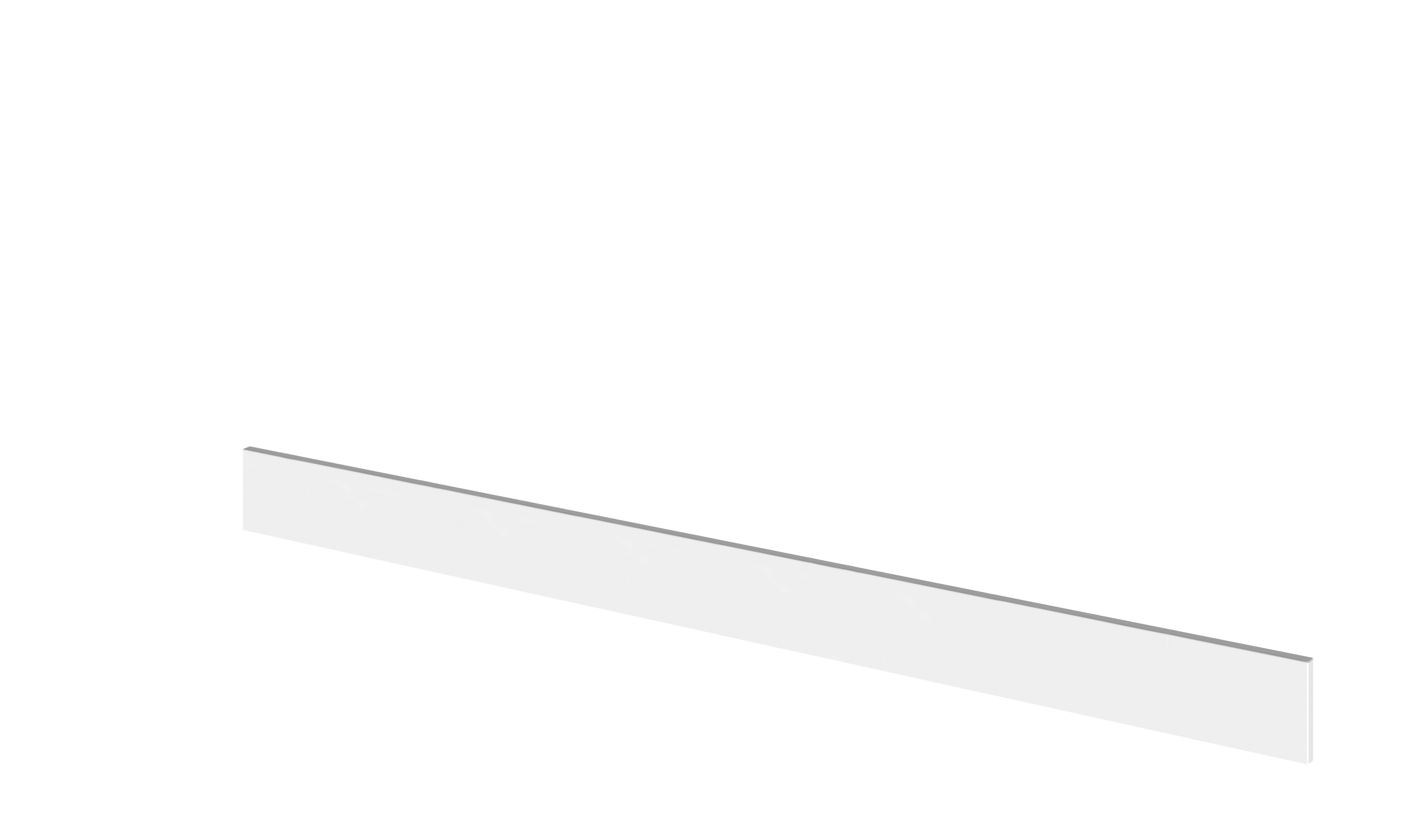 Hudson Reed Fusion Gloss White 2000mm Plinth OFF193