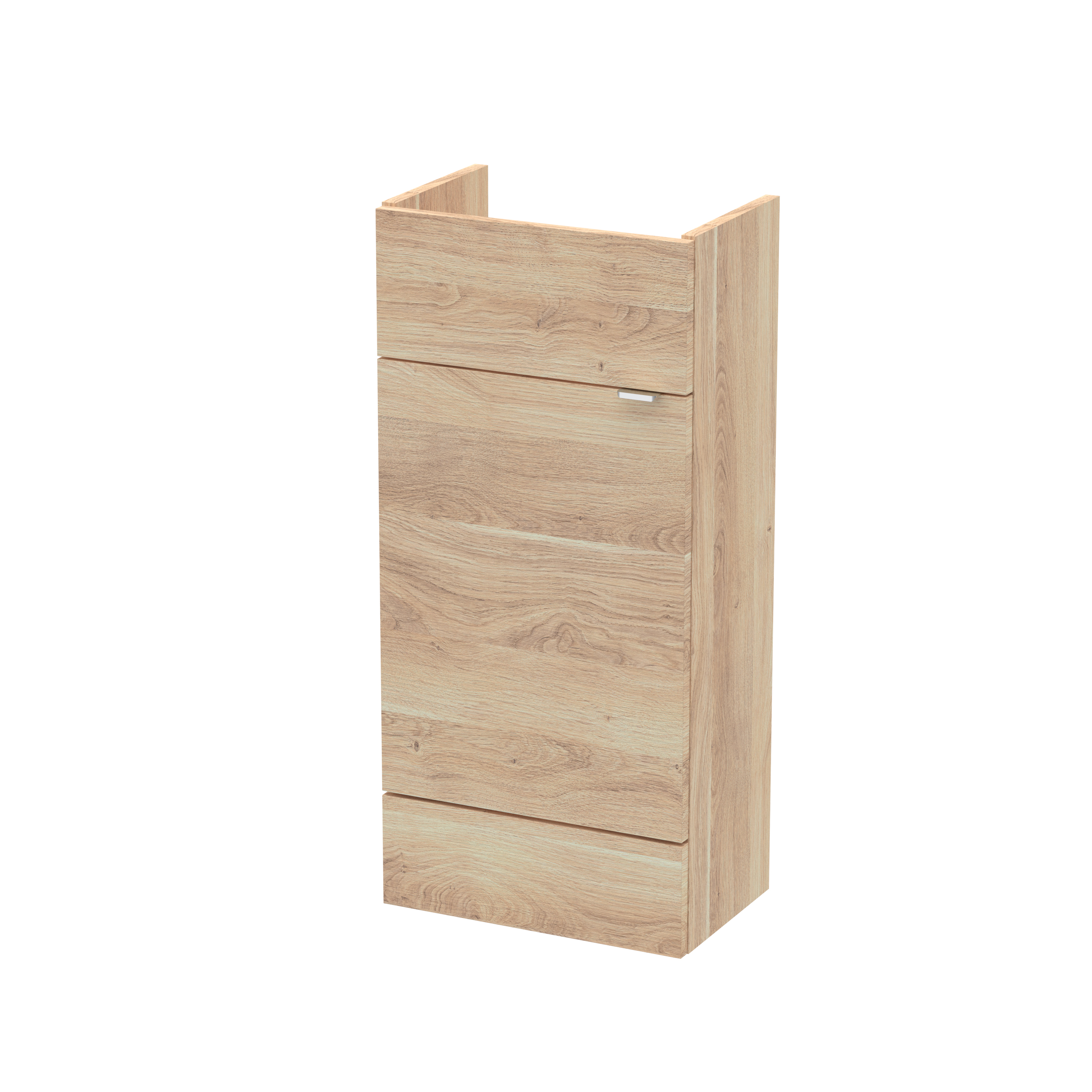 Hudson Reed Fusion Bleached Oak 400mm Vanity Unit Compact OFF3003