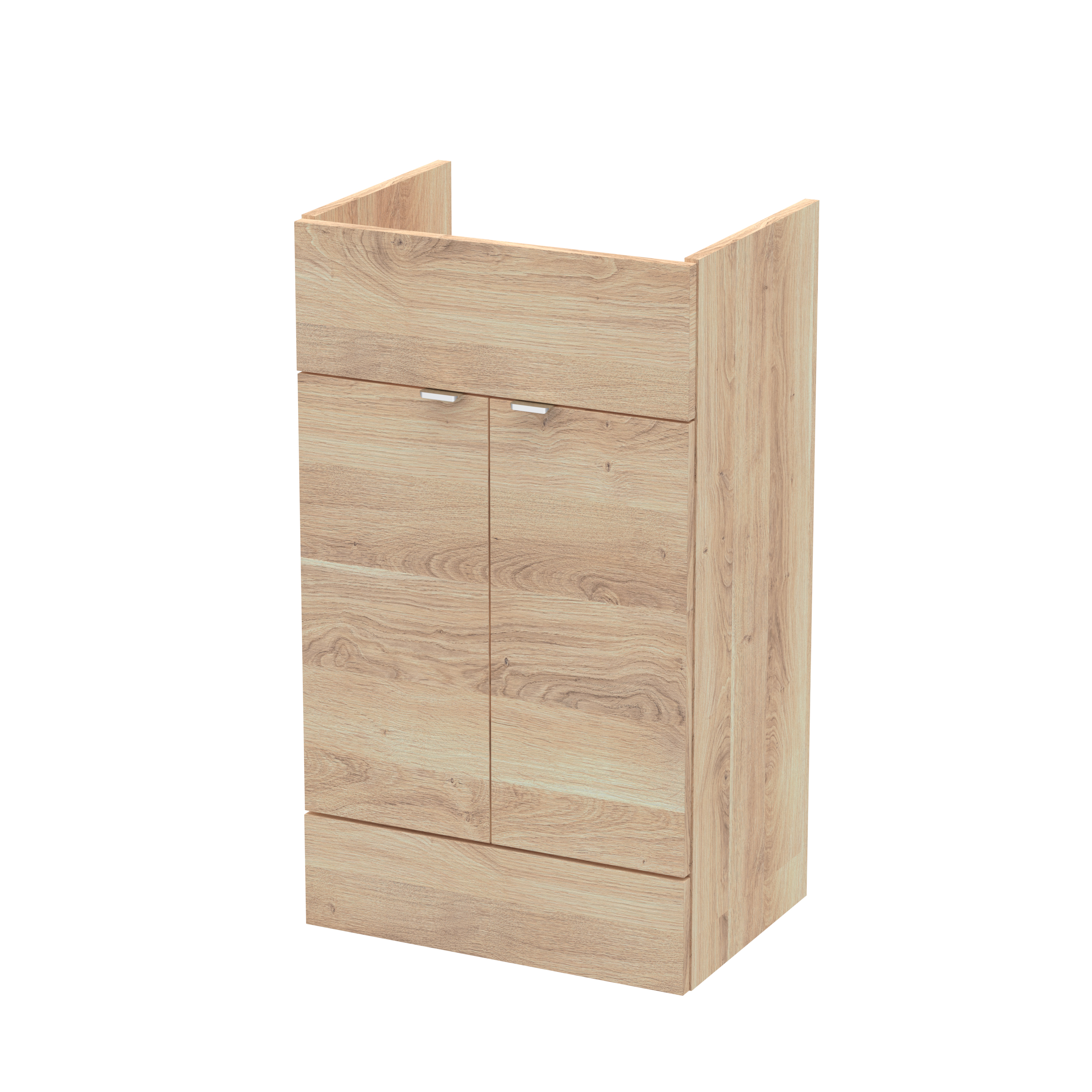 Hudson Reed Fusion Bleached Oak 500mm Vanity Unit OFF3006