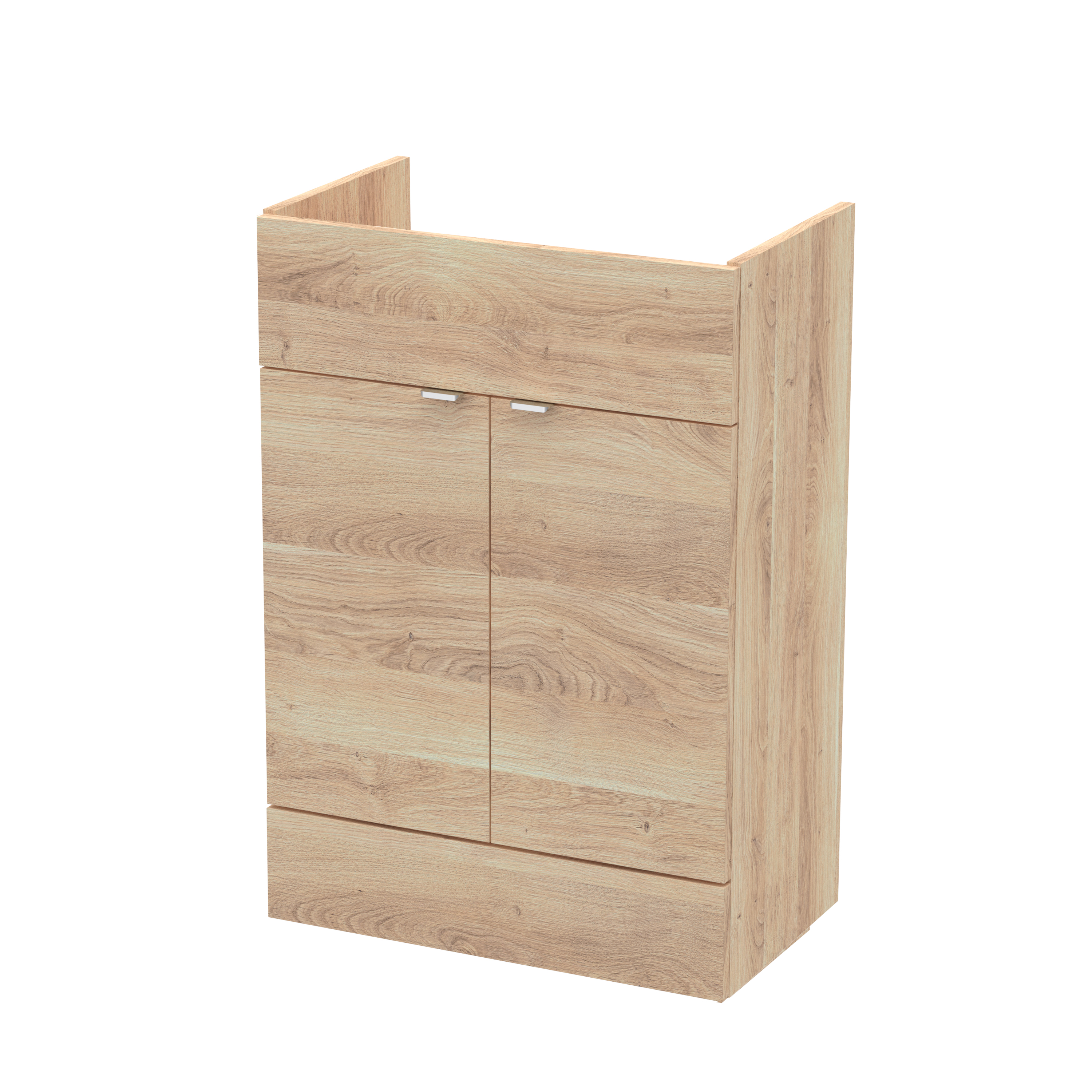 Hudson Reed Fusion Bleached Oak 600mm Vanity Unit OFF3008