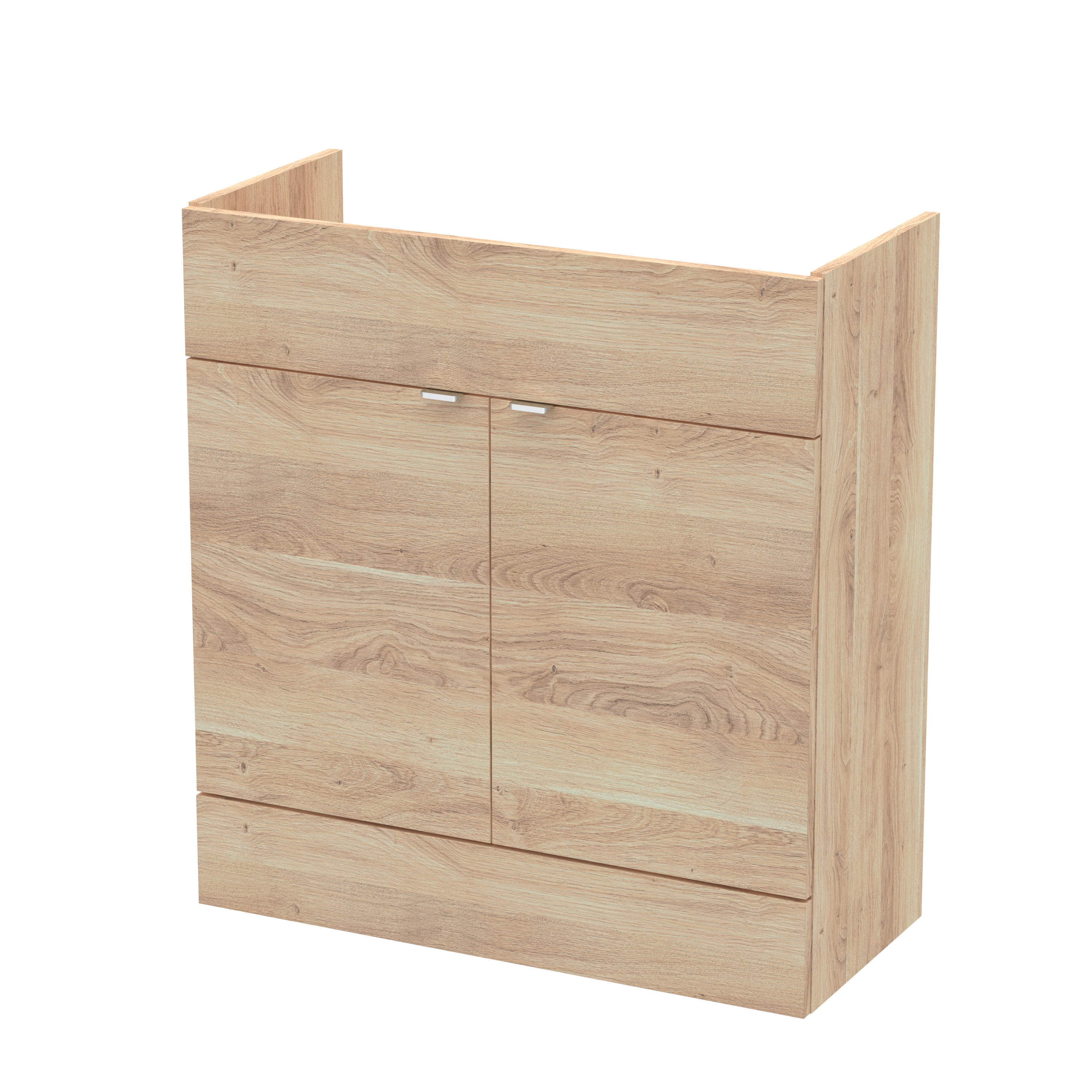 Hudson Reed Fusion Bleached Oak 800mm Vanity Unit OFF3009