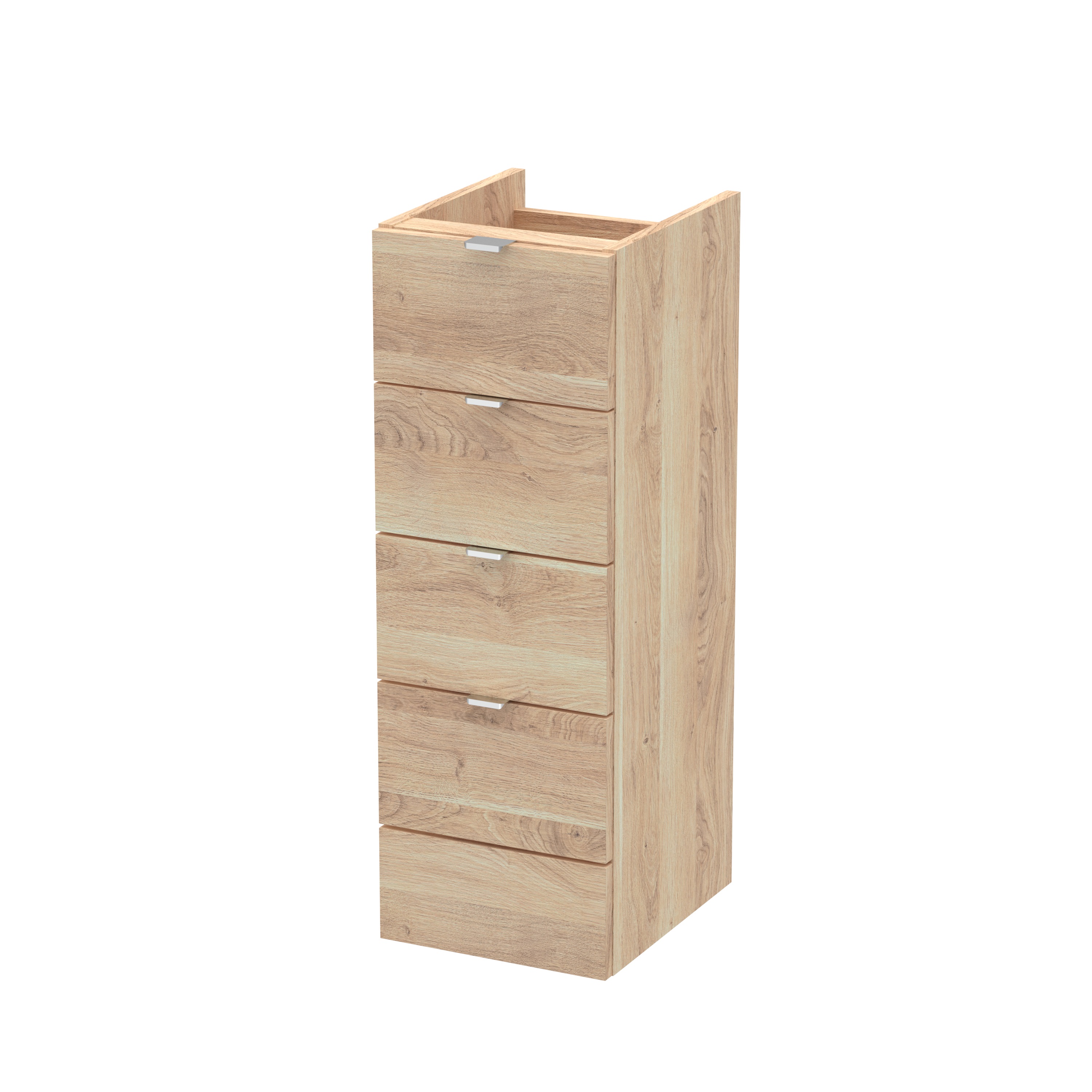 Hudson Reed Fusion Bleached Oak 300mm Vanity Unit OFF3032