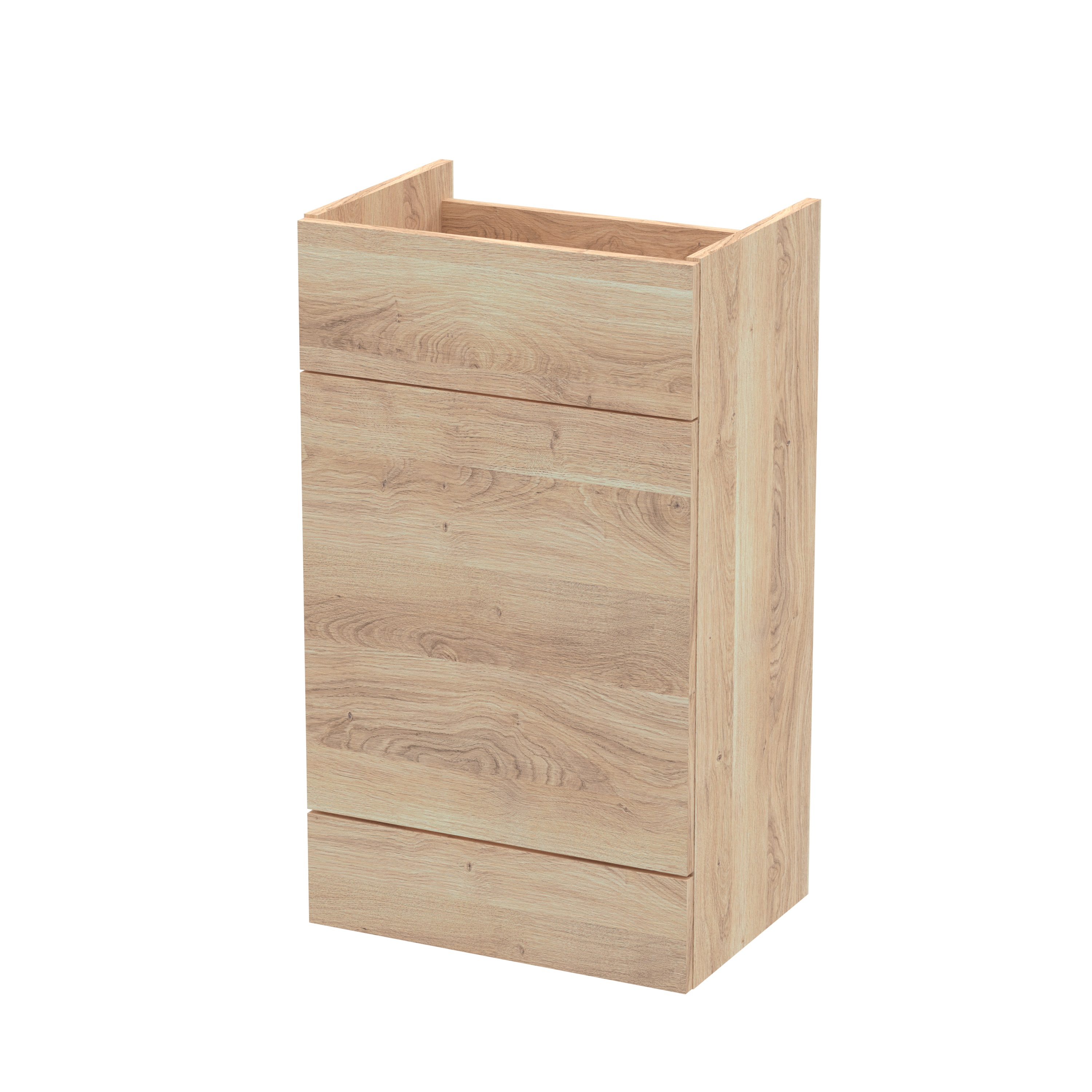 Hudson Reed Fusion Bleached Oak 500mm WC Unit OFF3046