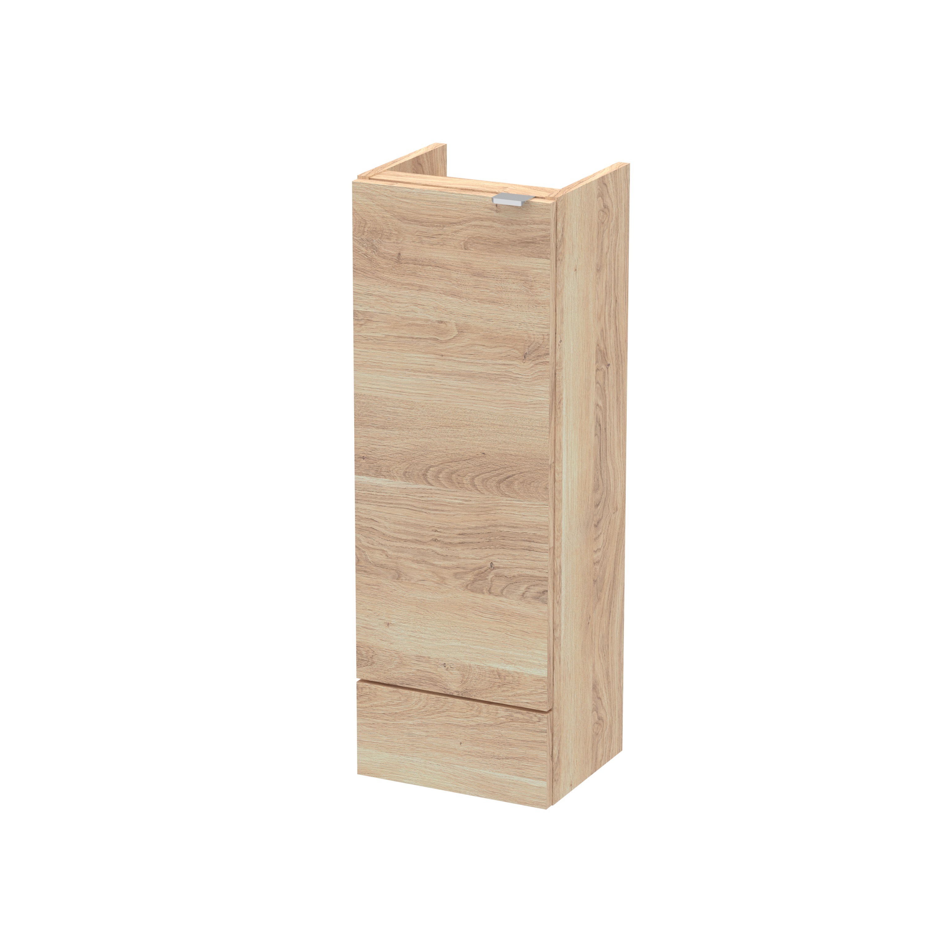 Hudson Reed Fusion Bleached Oak 300mm Vanity Unit Compact OFF3081