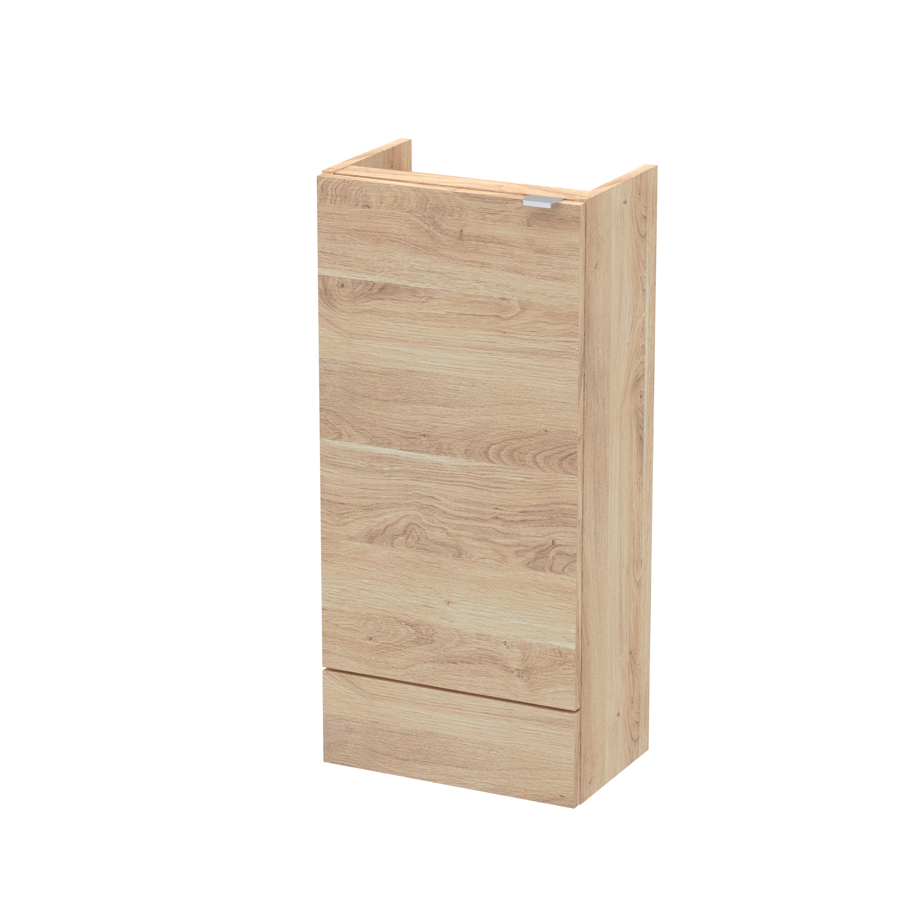 Hudson Reed Fusion Bleached Oak 400mm Vanity Unit Compact OFF3083