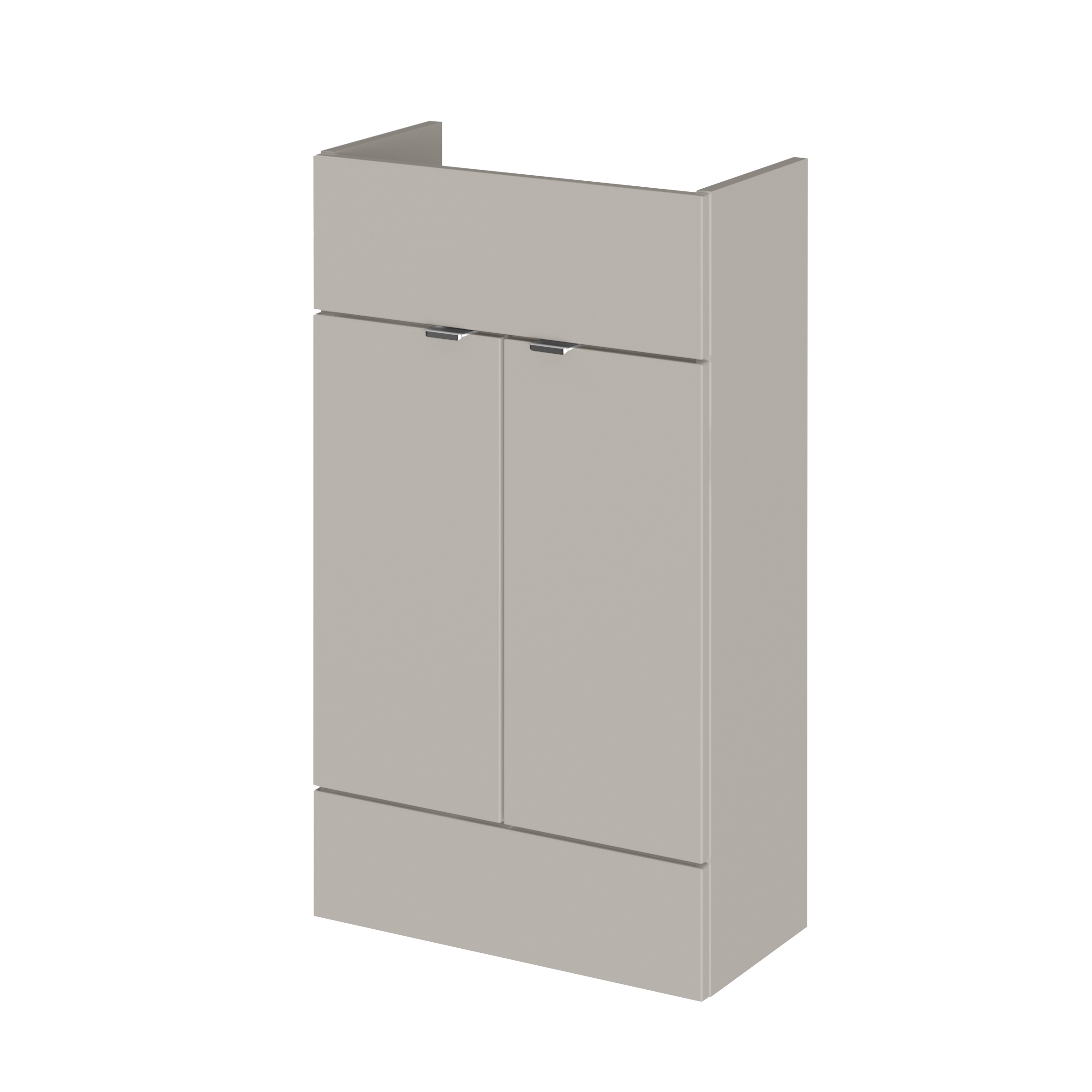 Hudson Reed Fusion Pebble Grey 500mm Vanity Unit Compact OFF3205