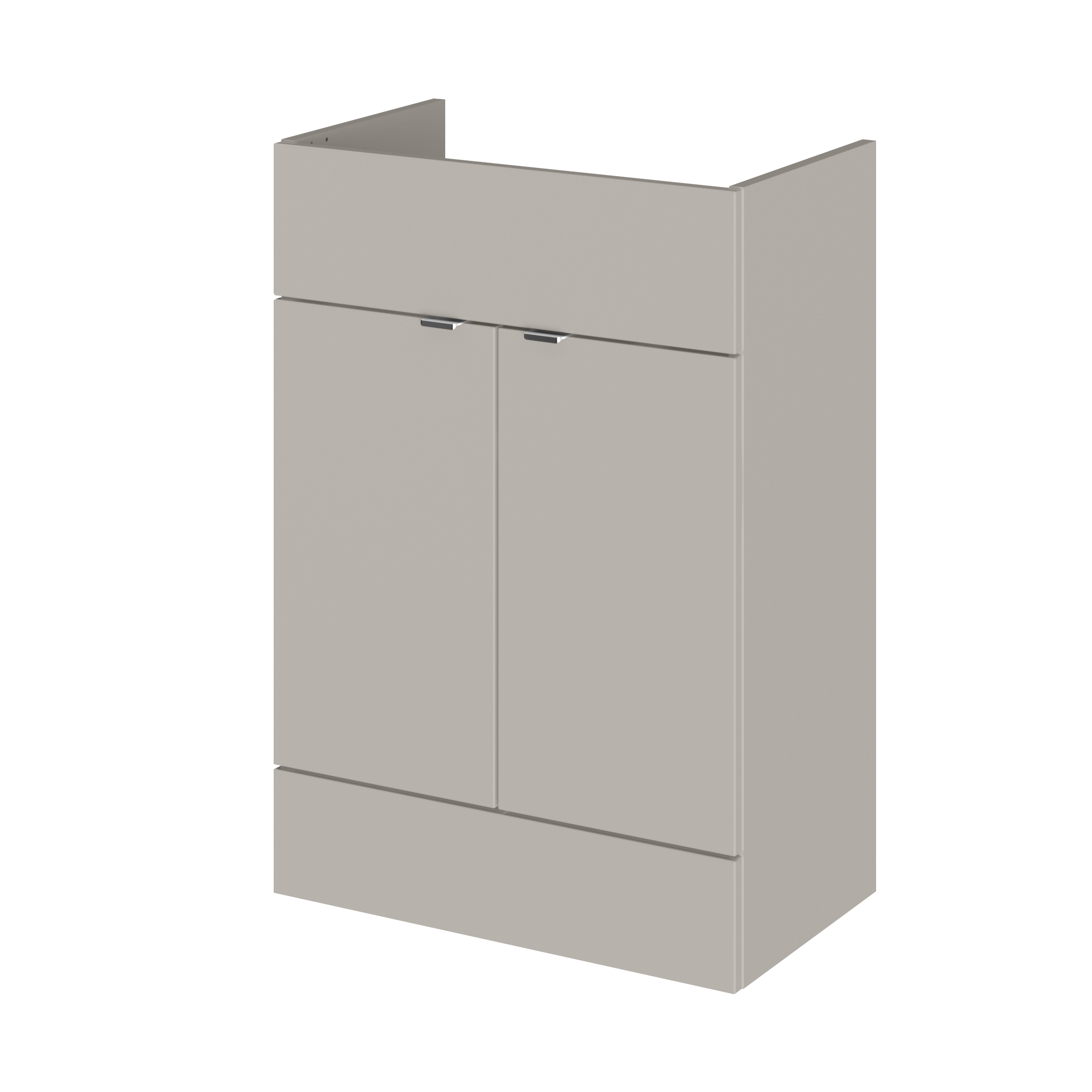 Hudson Reed Fusion Pebble Grey 600mm Vanity Unit OFF3208