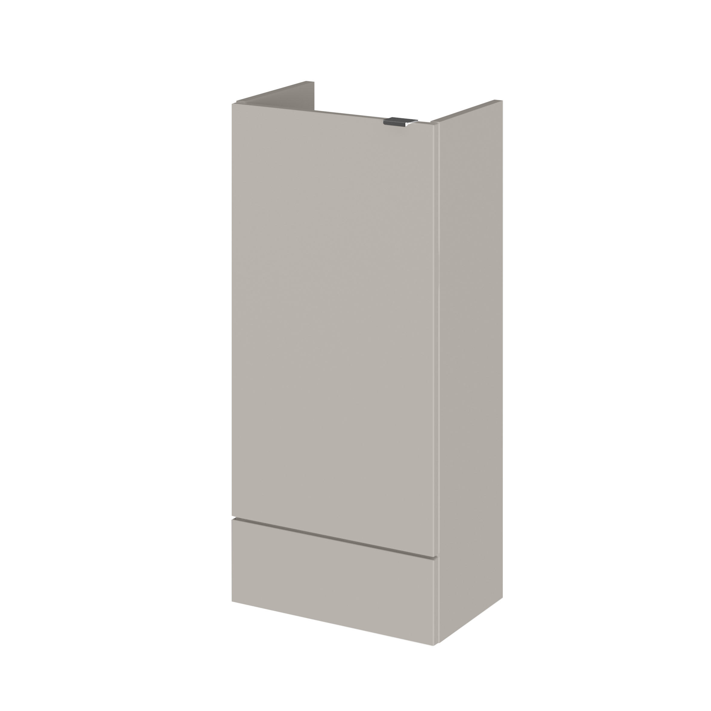 Hudson Reed Fusion Pebble Grey 400mm Vanity Unit Compact OFF3283