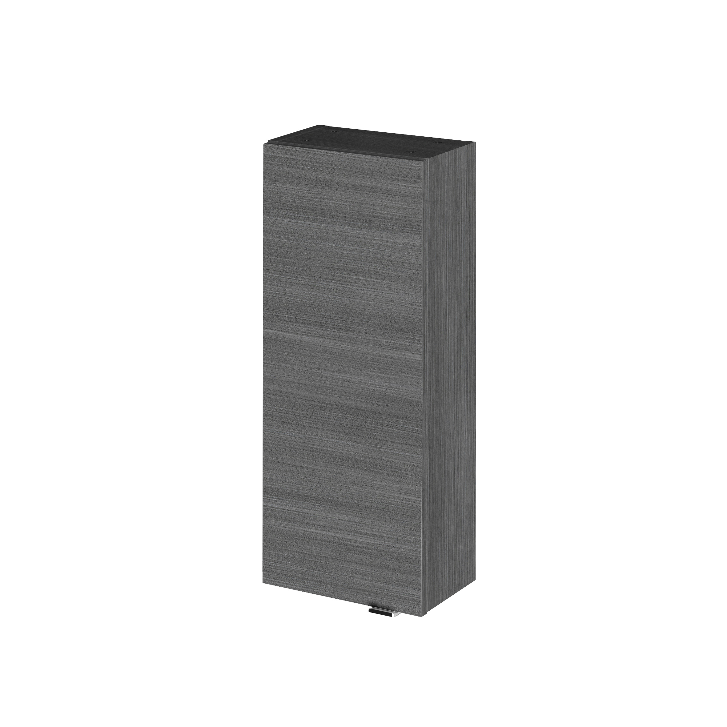Hudson Reed Fusion Graphite Grey Woodgrain 300mm Wall Unit OFF551