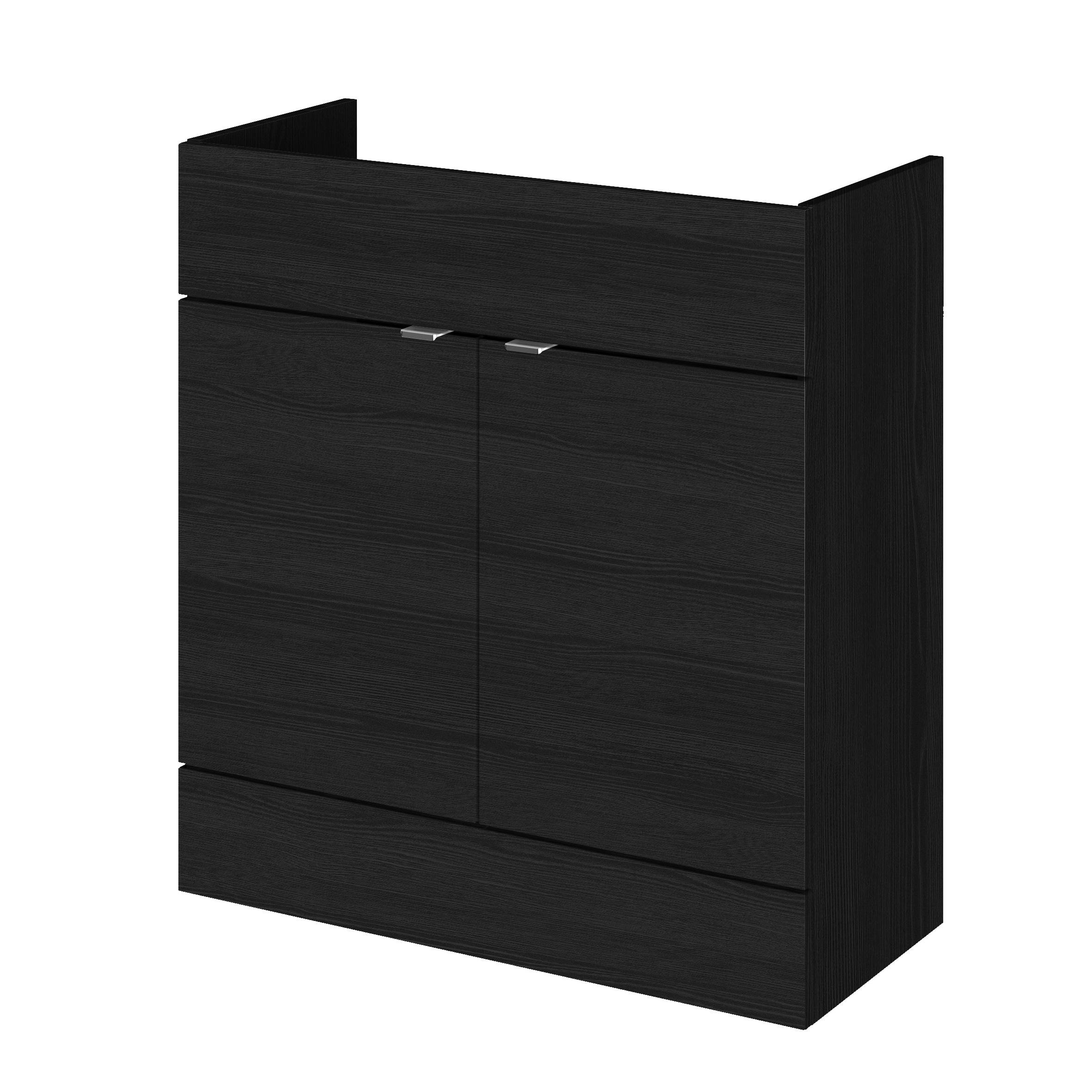 Hudson Reed Fusion Charcoal Black 800mm Vanity Unit OFF609