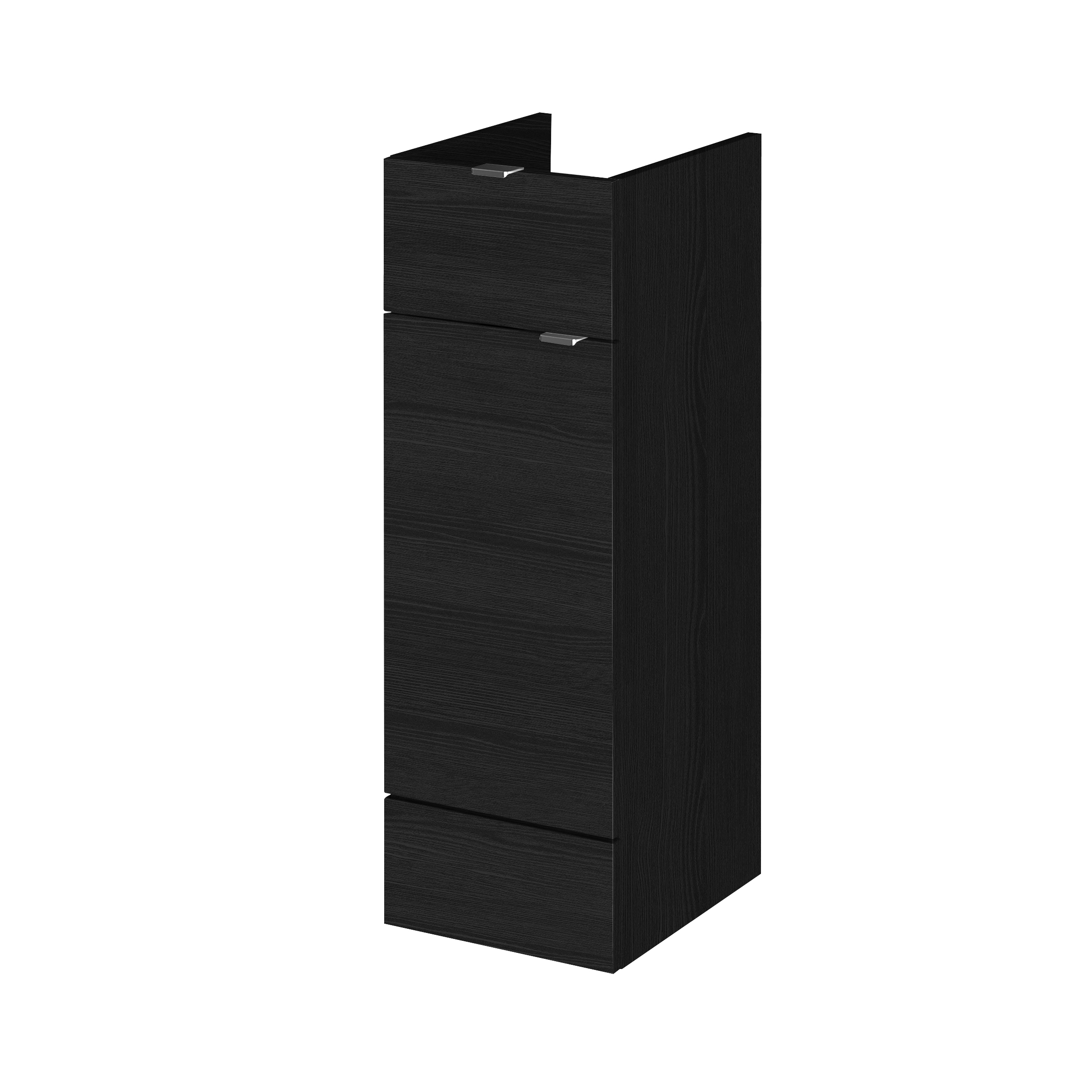 Hudson Reed Fusion Charcoal Black 300mm Drawer Lined Unit OFF622