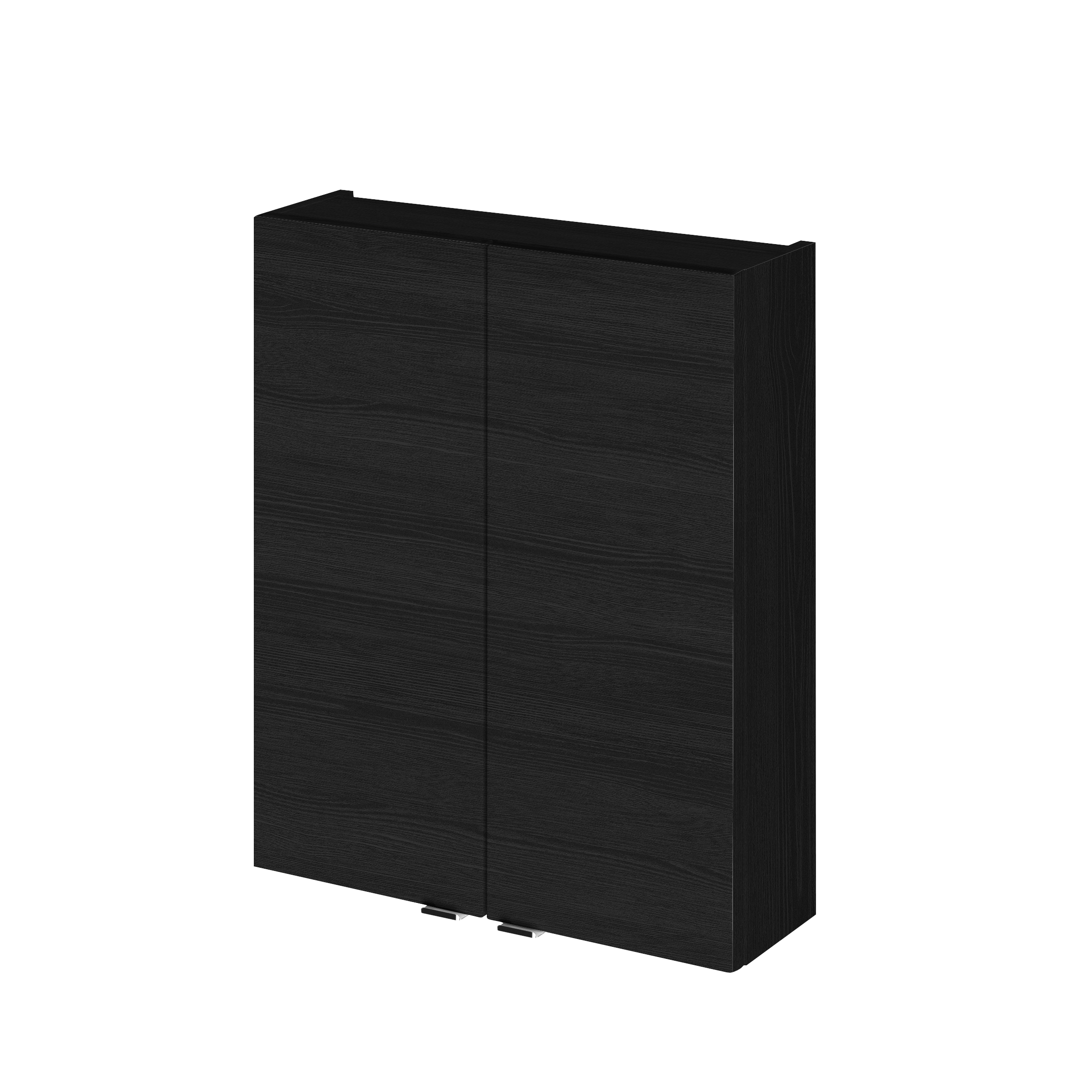 Hudson Reed Fusion Charcoal Black 500mm Wall Unit OFF655