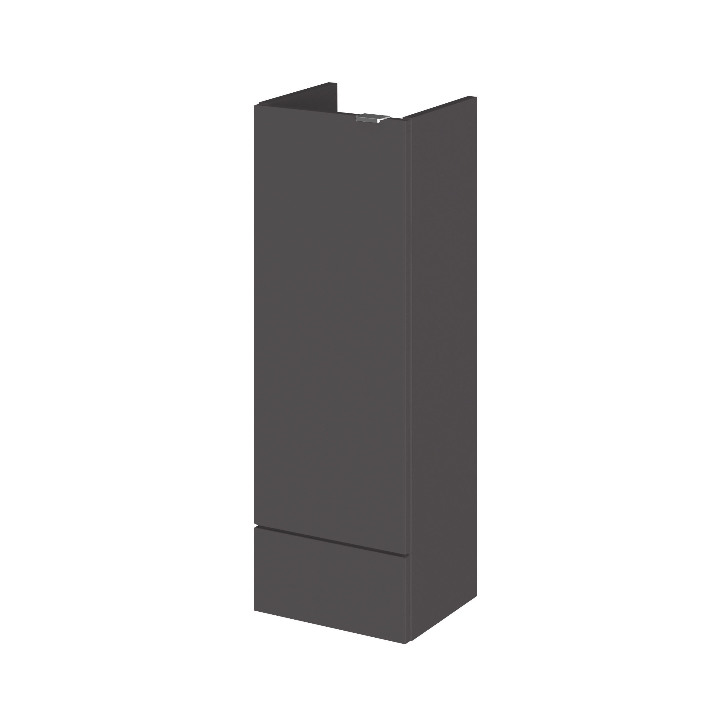 Hudson Reed Fusion Gloss Grey 300mm Vanity Unit Compact OFF981