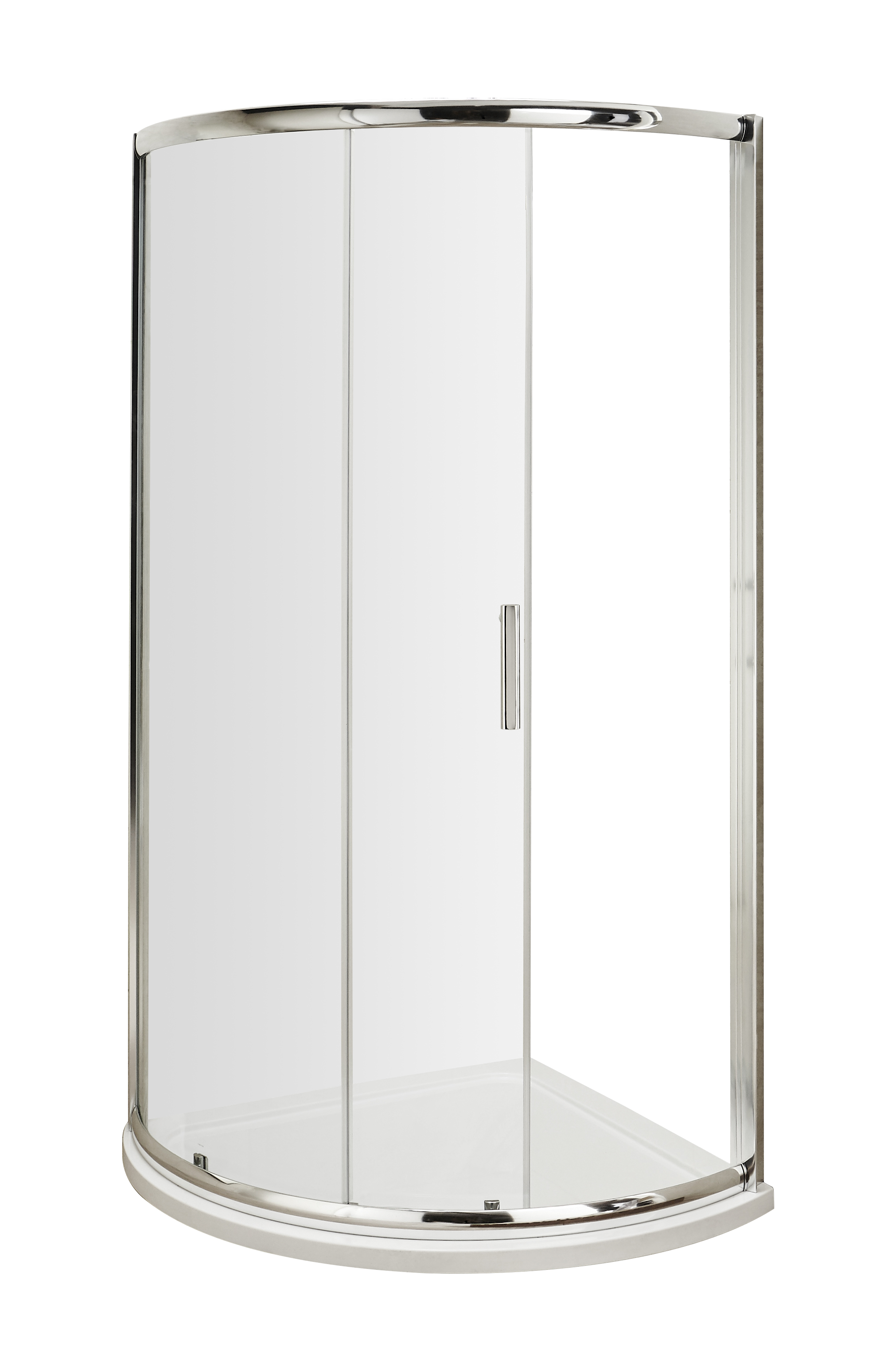 Hudson Reed Pacific Chrome 860mm Single Entry Quadrant AQSE1