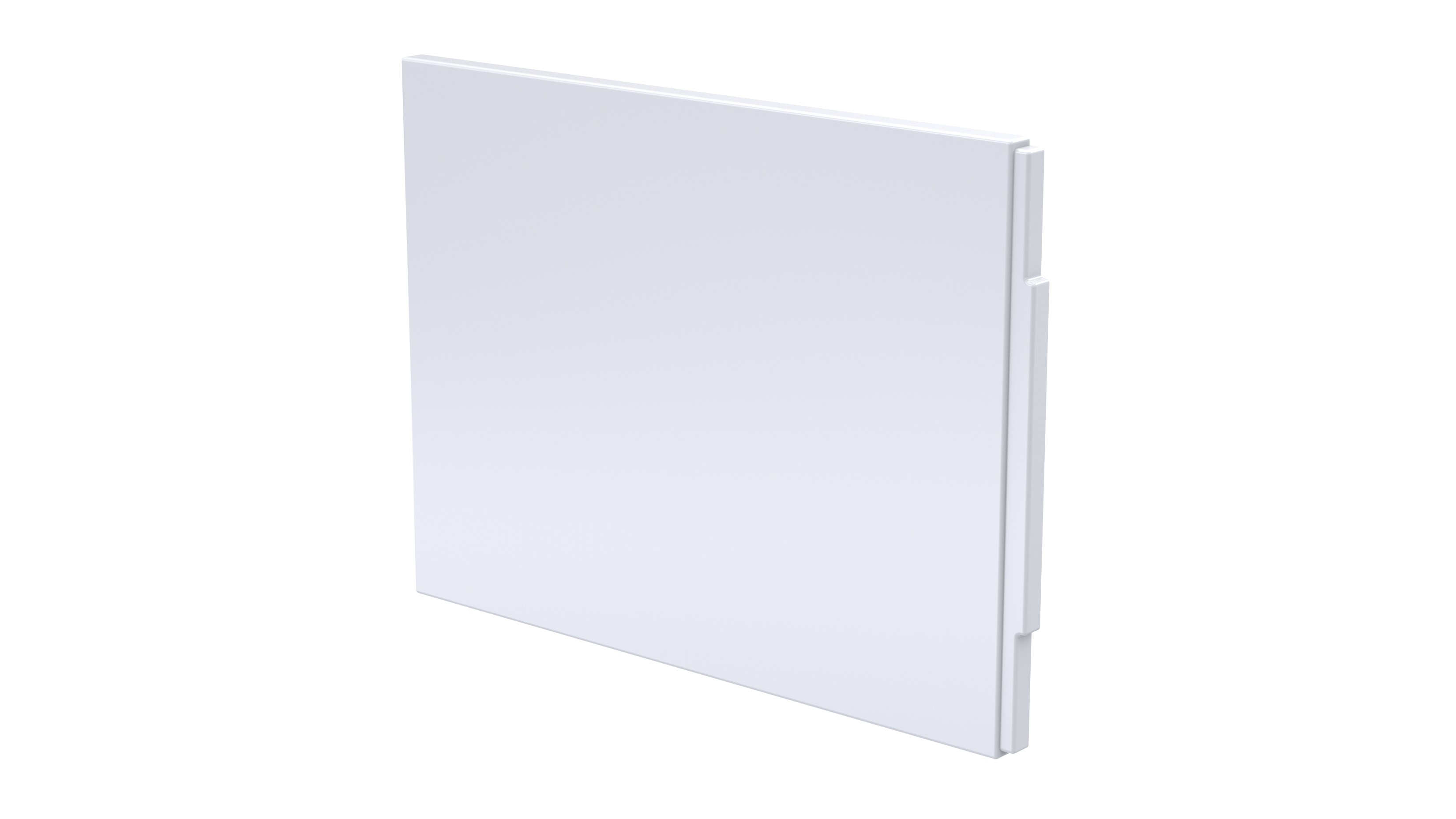Nuie European White Acrylic End Panel 700mm PAN142