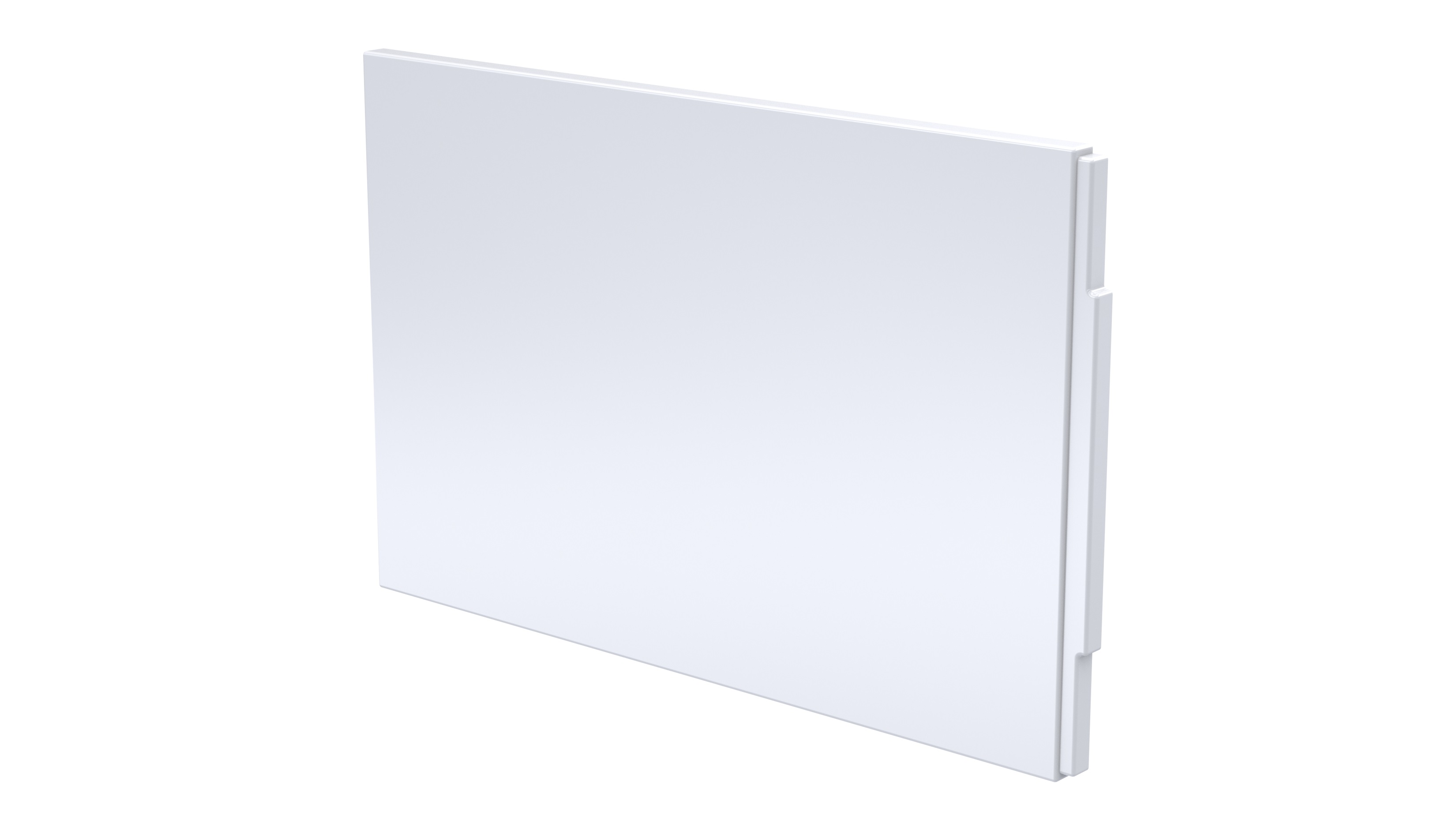 Nuie European White Acrylic End Panel 800mm PAN144