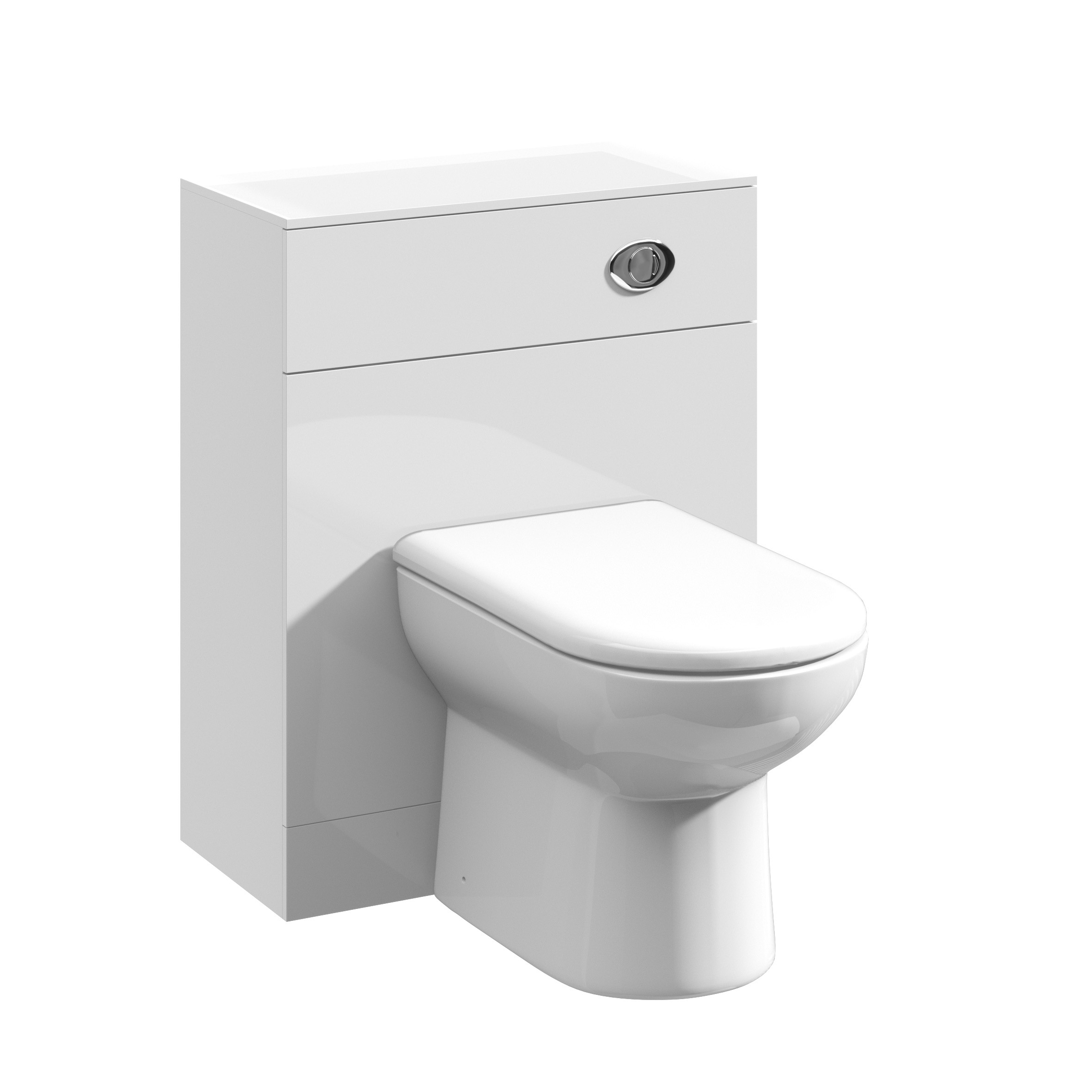 Nuie Mayford Gloss White 600mm WC Unit PRC144
