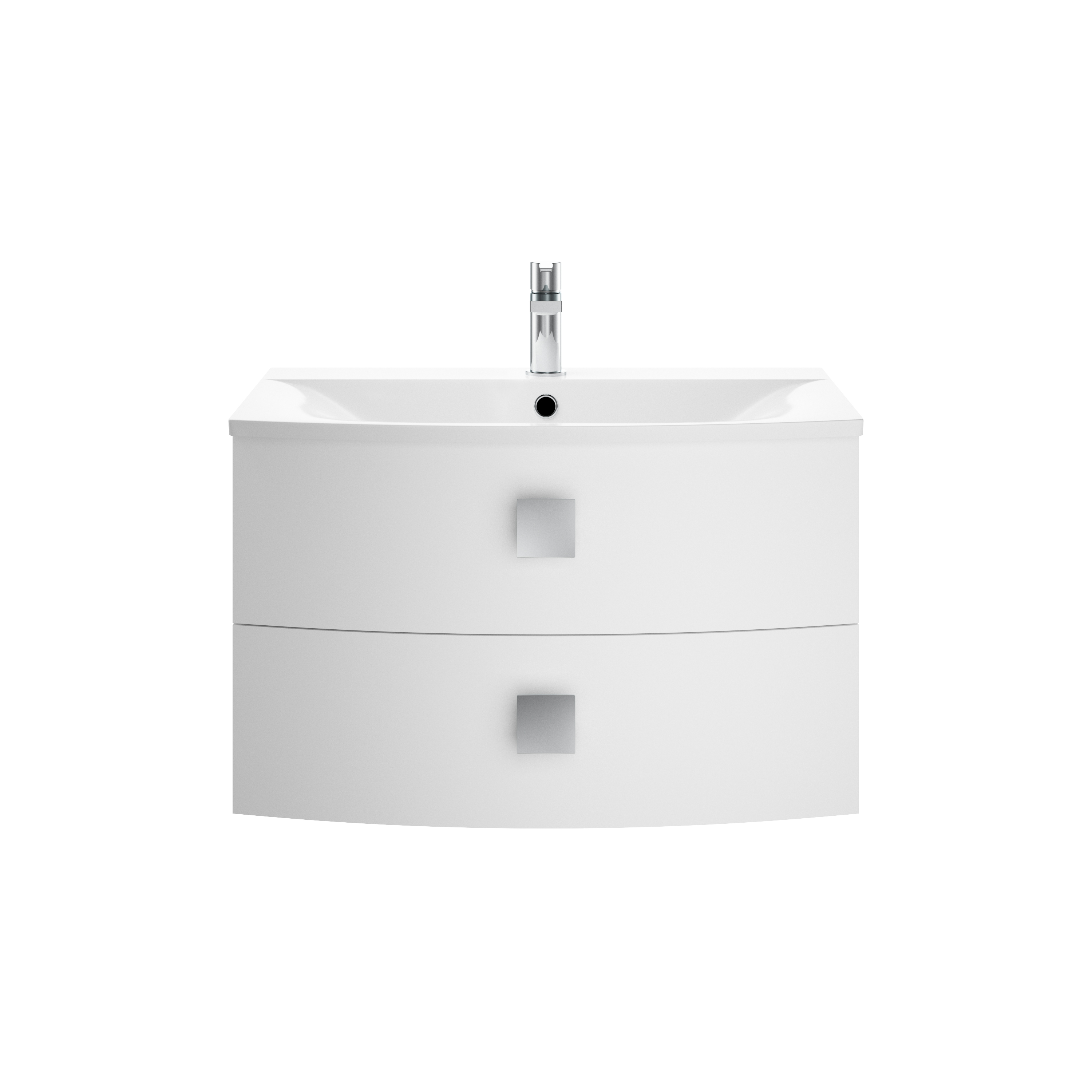 Hudson Reed Sarenna Moon White 700mm Vanity Unit and Basin SAR101