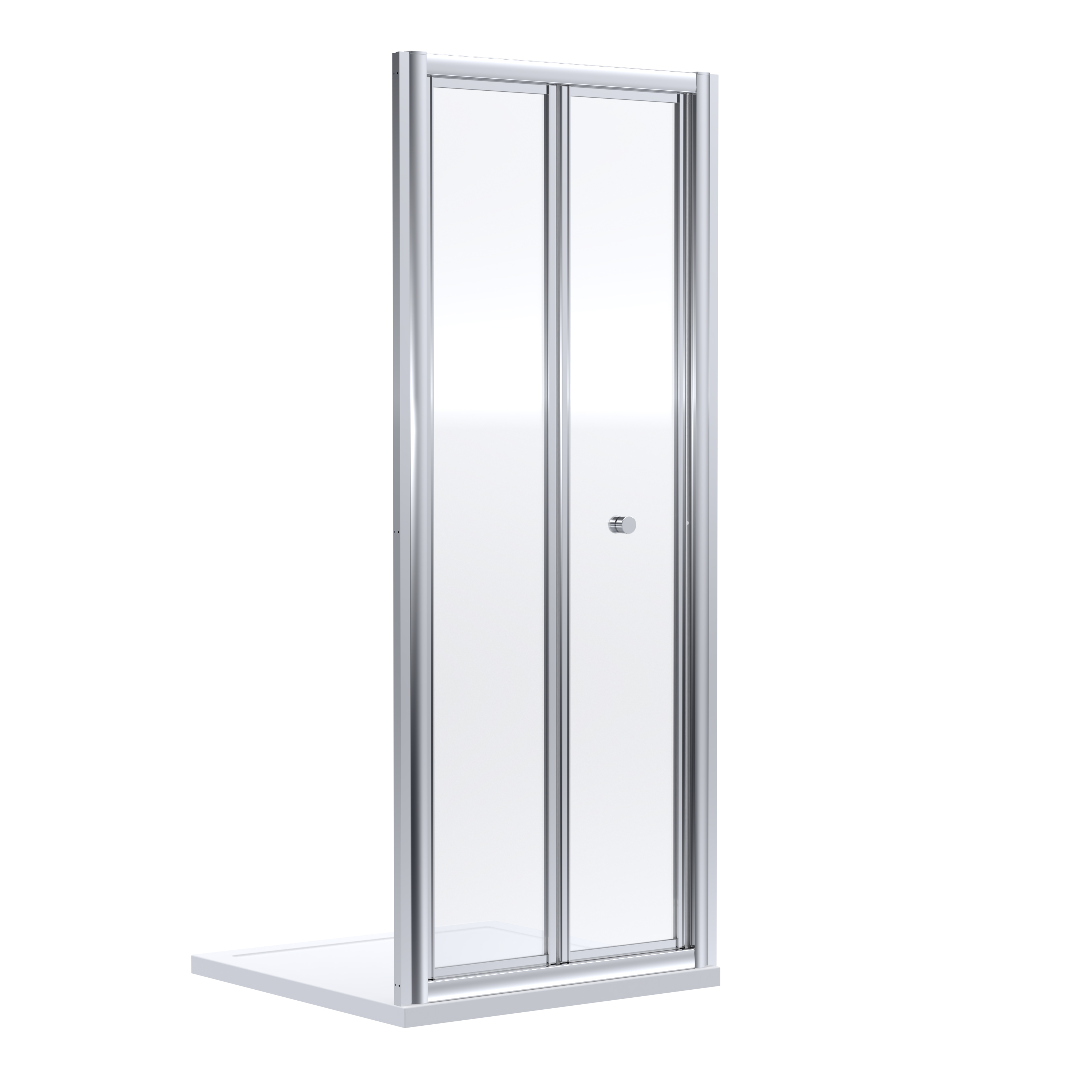 Nuie Rene Chrome 1900 x 1100mm Bi fold Shower Door SMBD11 E6
