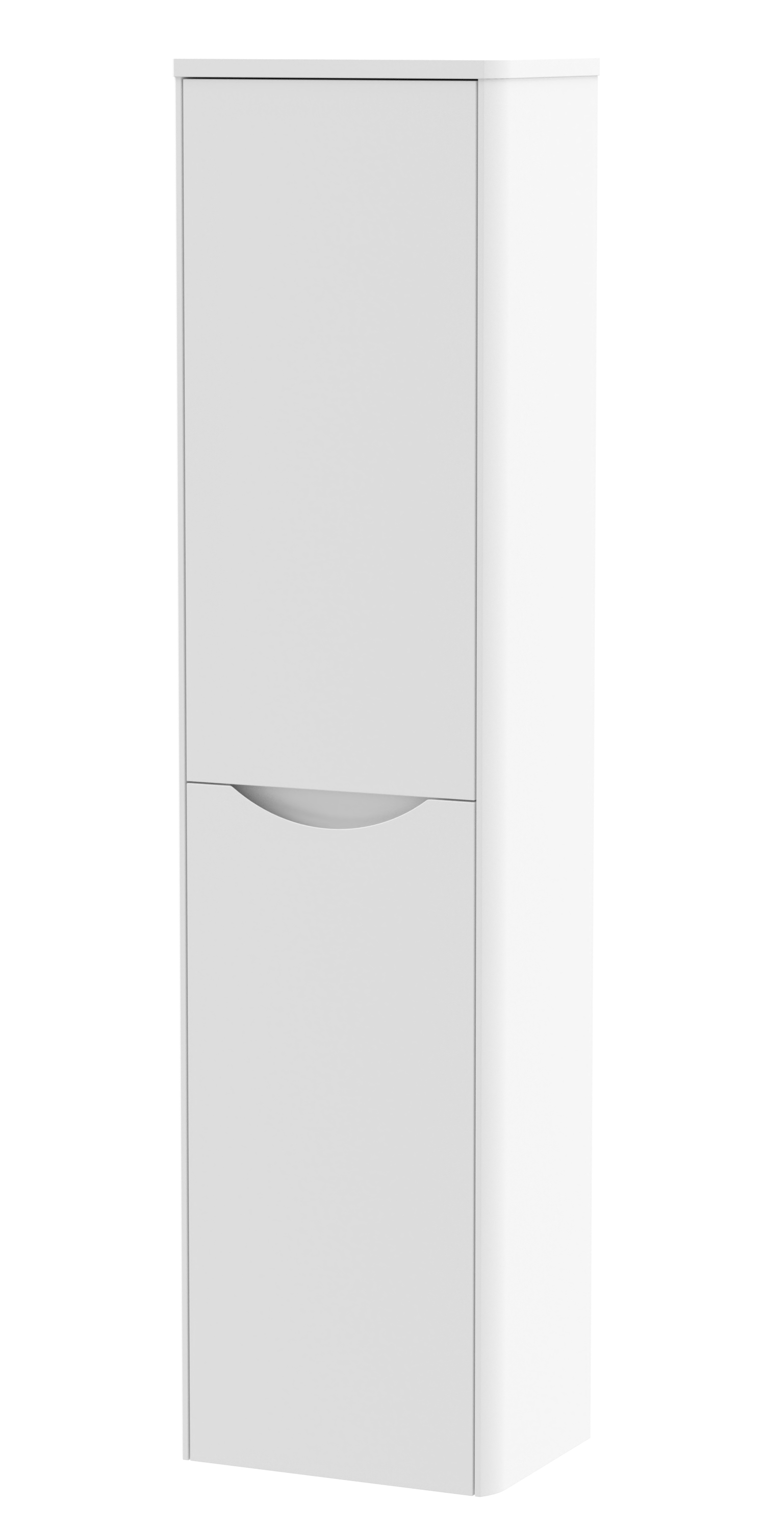 Nuie Lunar Satin White 350mm Tall Unit SML162