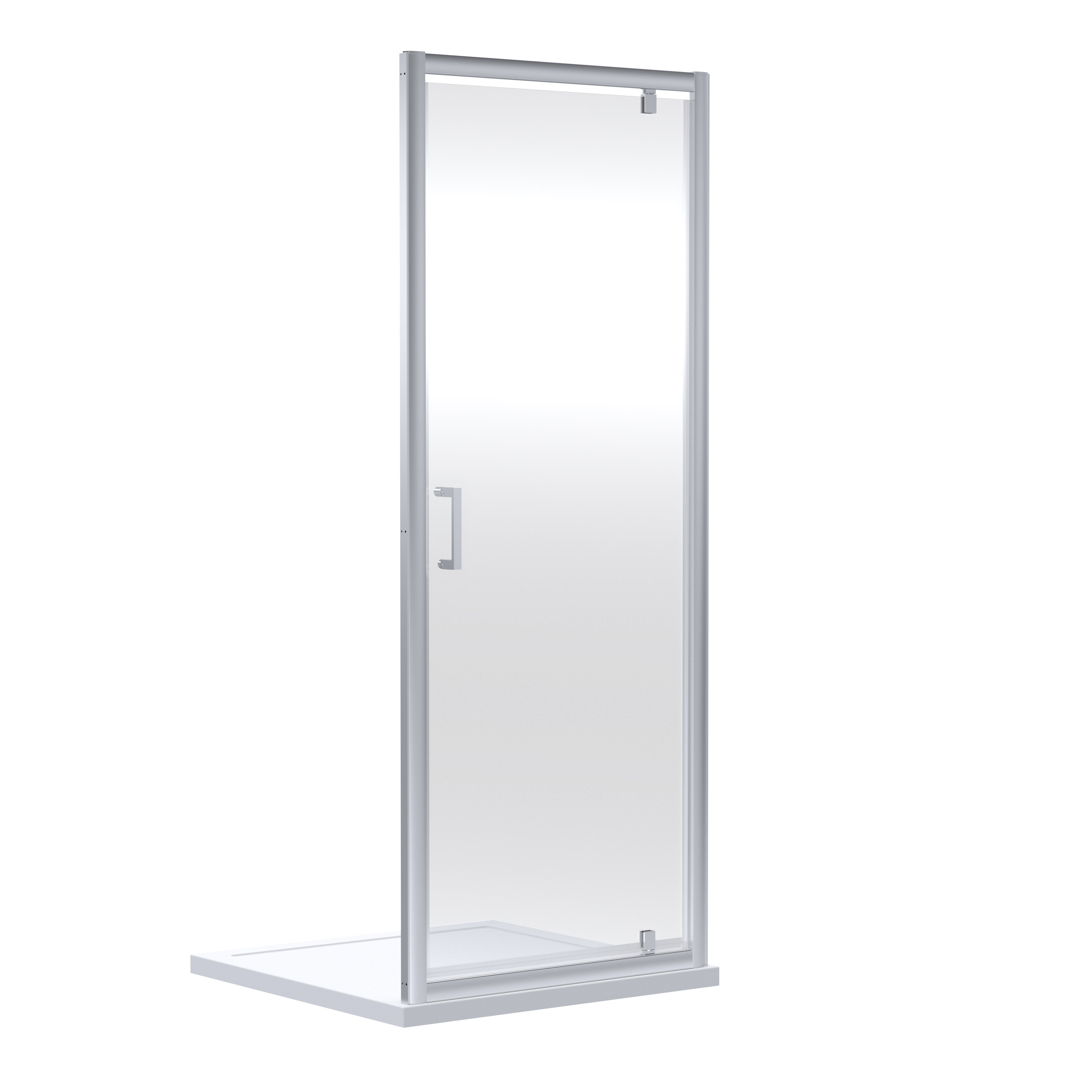 Nuie Rene Chrome 1900 x 1000mm Pivot Shower Door SMPD10 E6