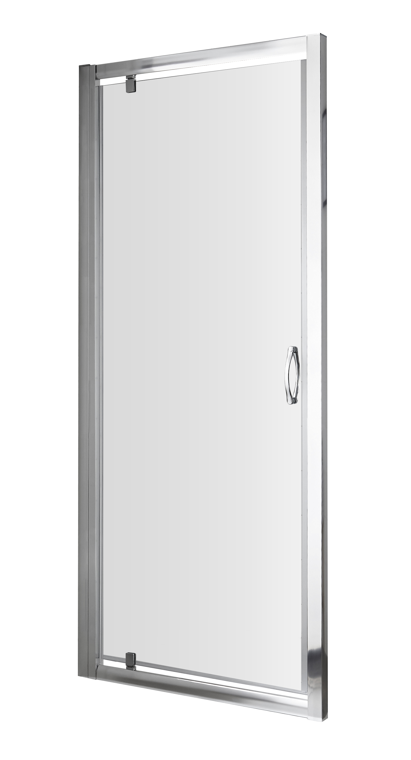 Nuie Ella Chrome 1850 x 800mm Pivot Shower Door SQPD80 E5