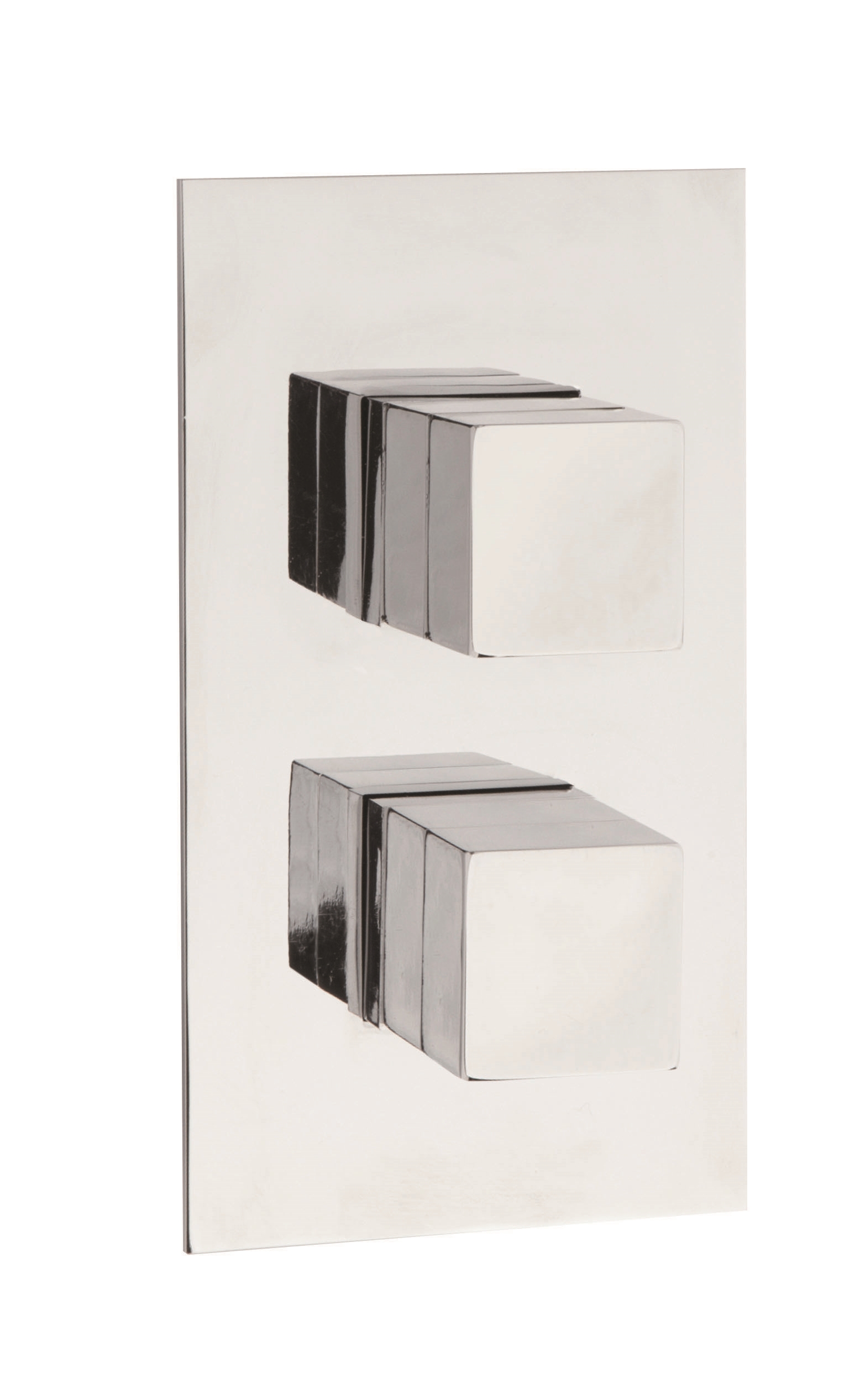 Hudson Reed Lennox Chrome 1 Outlet Twin Thermostatic Shower Valve SQR3210