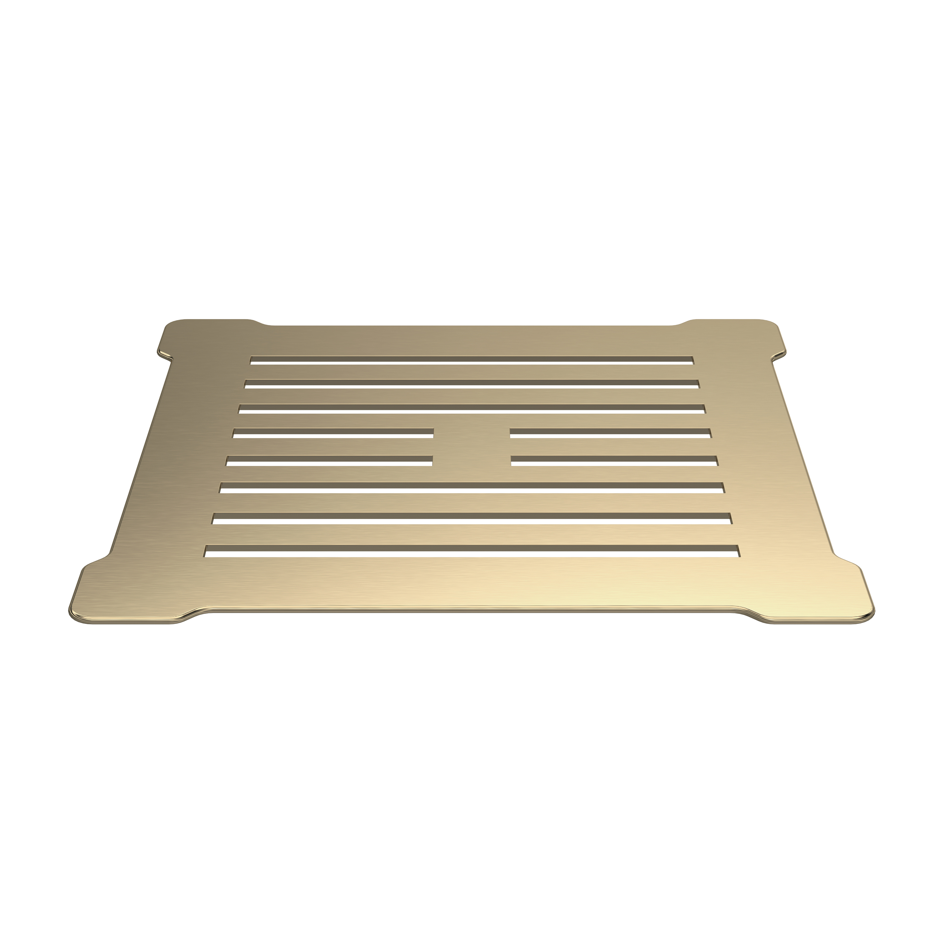 Resin Modern Slimline Shower Tray Grill Waste - Multiple Colours Available