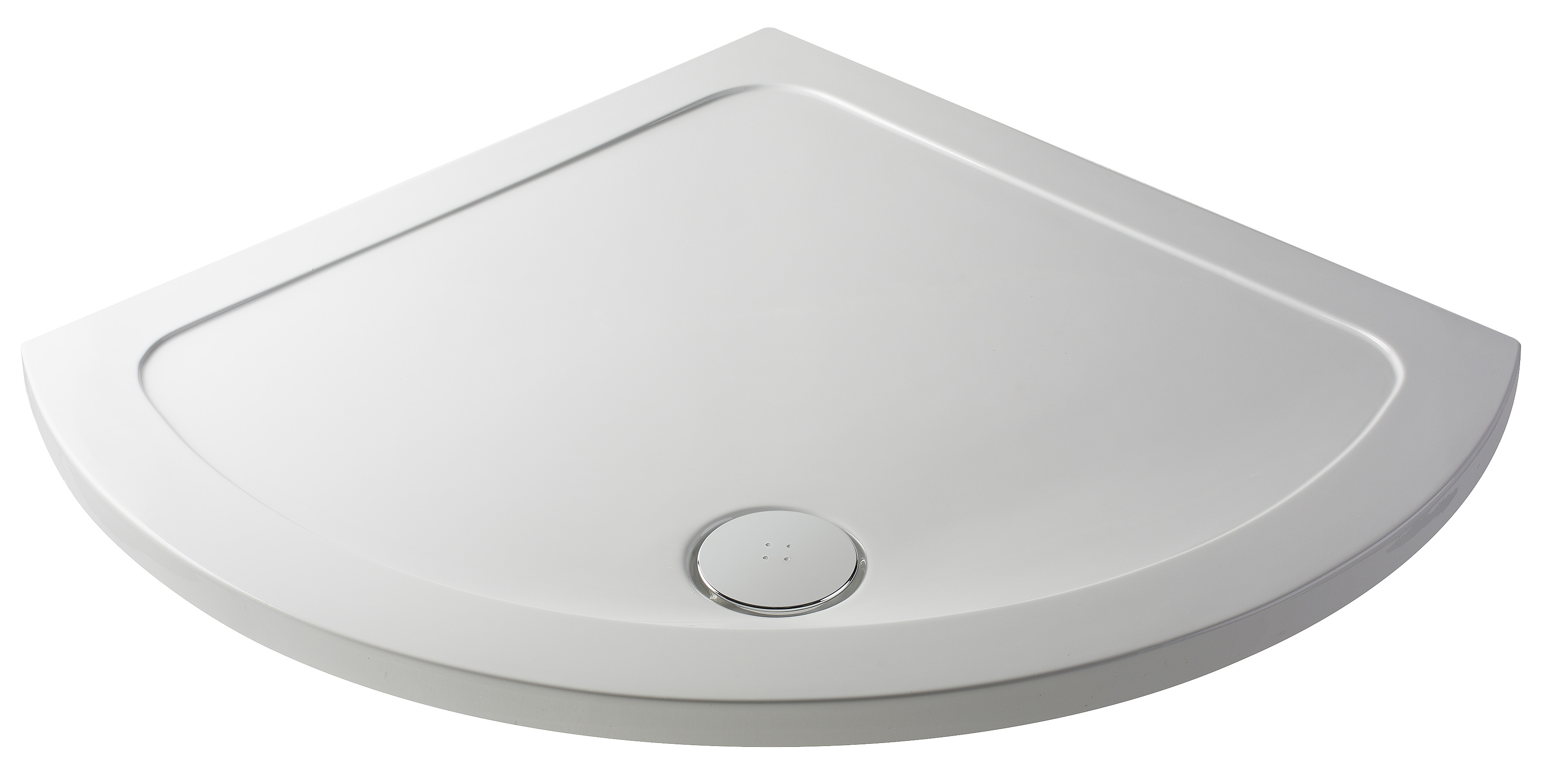 Hudson Reed Nuie Quadrant Tray White Single Entry Shower 914 x 914mm NTP090