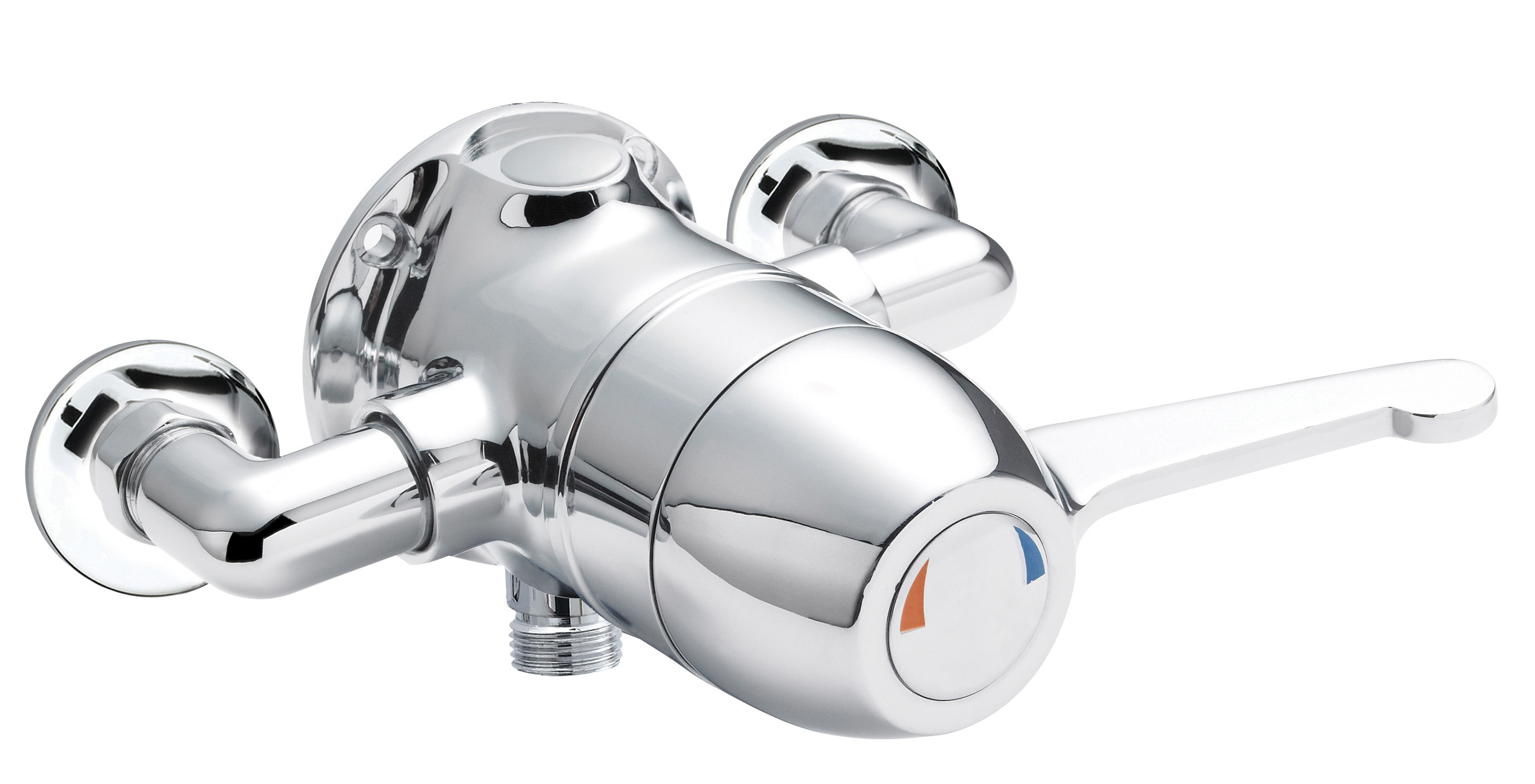 Nuie Commercial Chrome 1 Outlet Exposed Sequential Thermostatic Shower Valve VSQ2