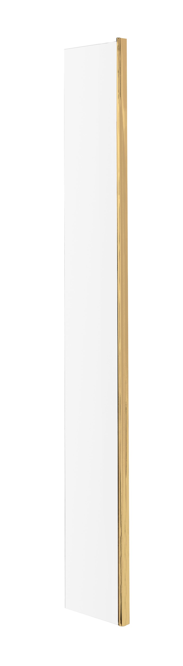 Hudson Reed Wetroom Screen Brushed Brass 215mm Return with Profile WRSBB250